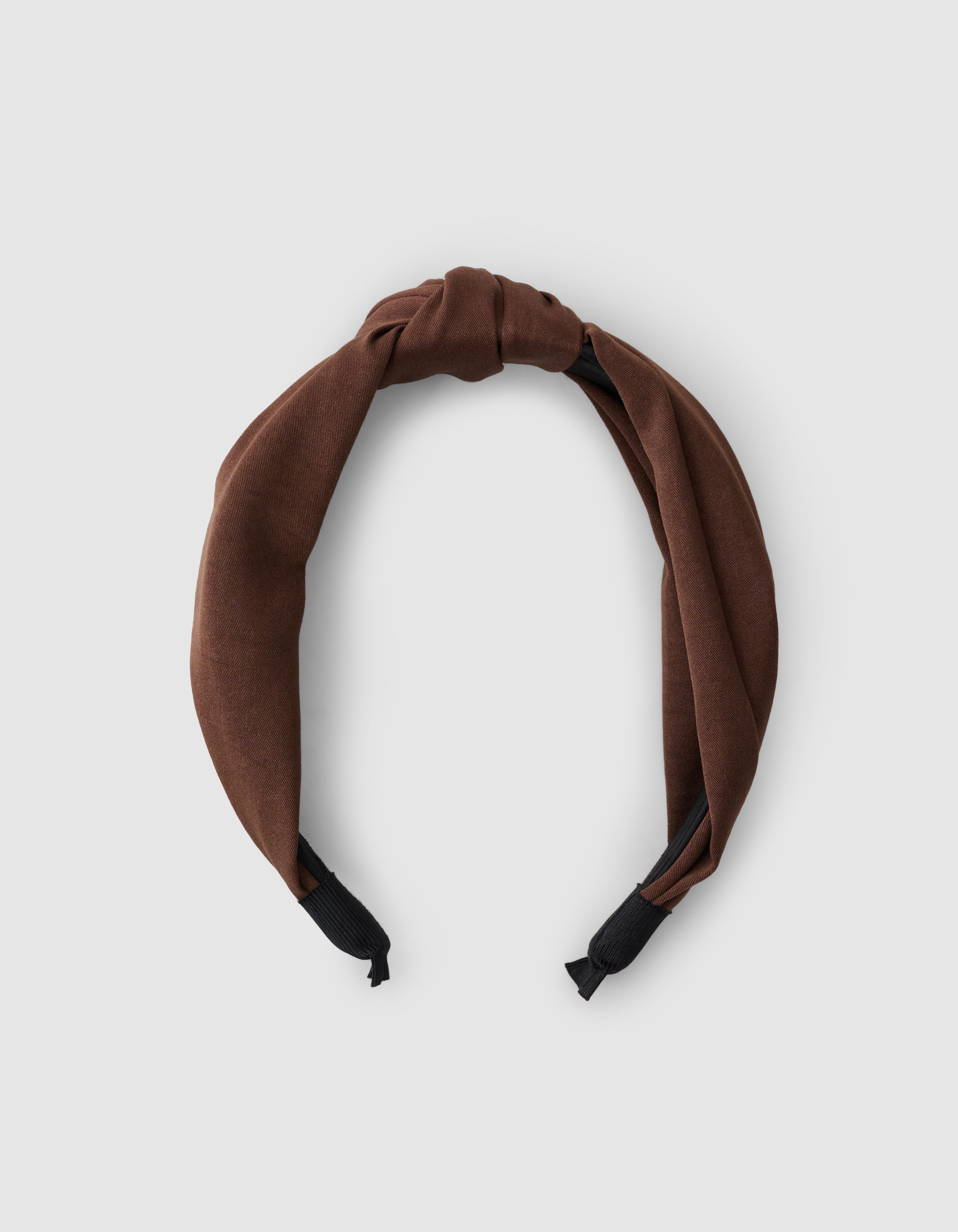 Knoten-Haarband Braun SHOEBY ACCESSOIRES