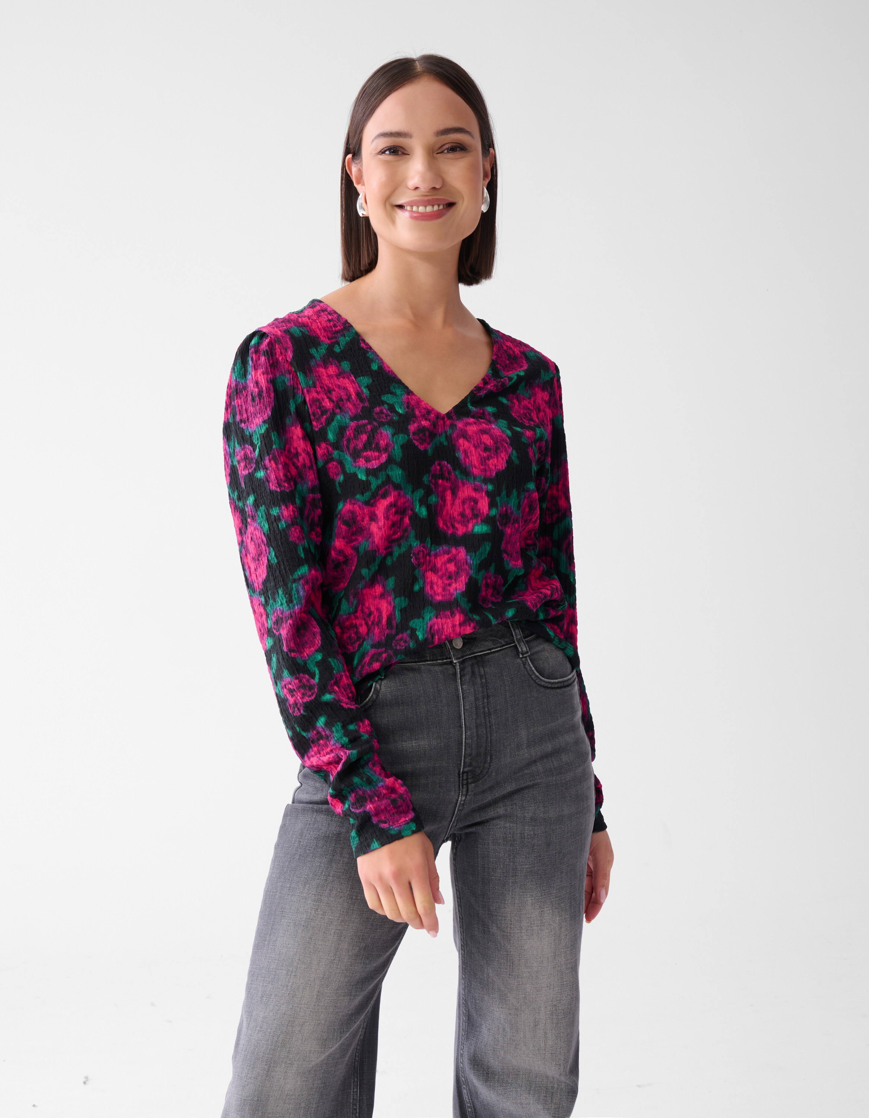 Rose Top Schwarz SHOEBY WOMEN