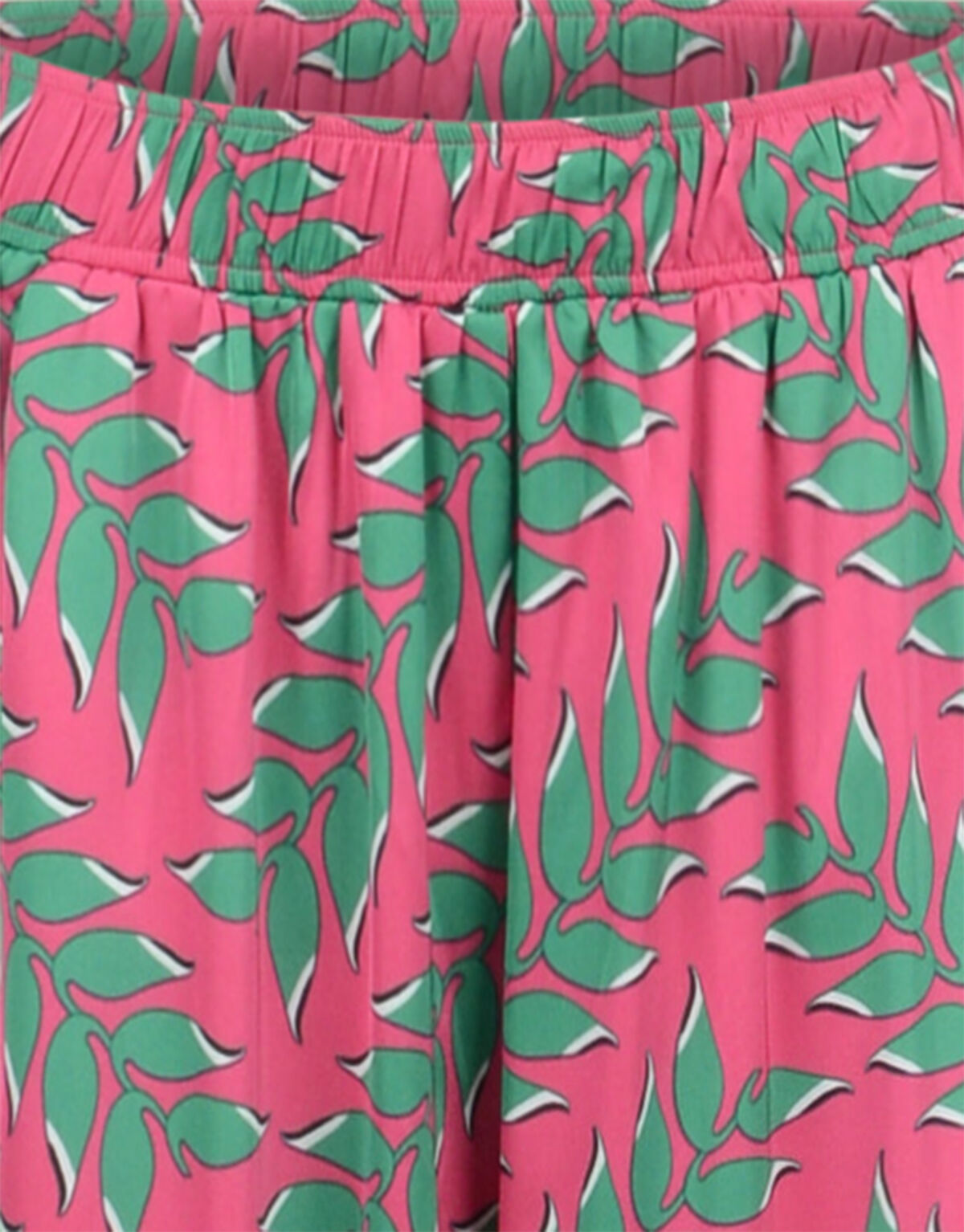 Bedruckte Wide Leg Hose Eksept