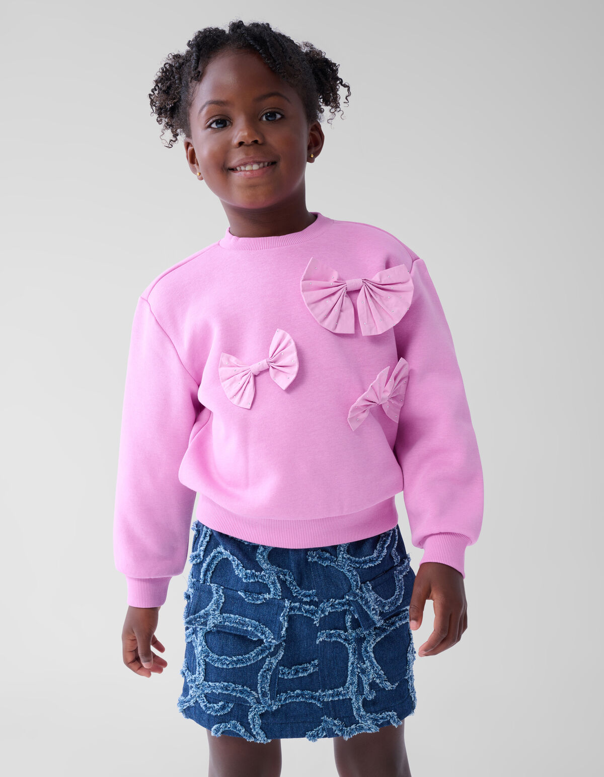 Schleife Pullover Rosa SHOEBY GIRLS
