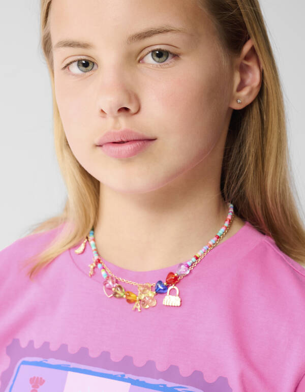 La Mer Kunstwerk T-shirt Rosa SHOEBY GIRLS