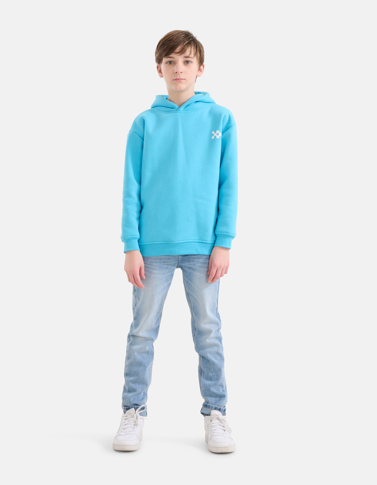 Basis Hoodie Lichtblauw SHOEBY BOYS