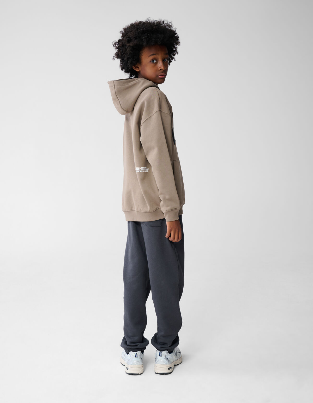 Team Unite Artwork Hoodie Khaki SHOEBY BOYS