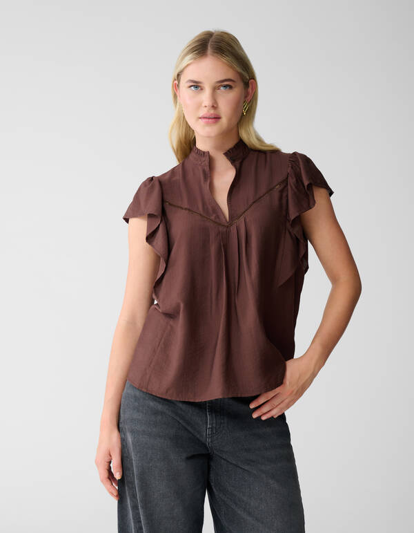 R&uuml;schentop Braun SHOEBY WOMEN