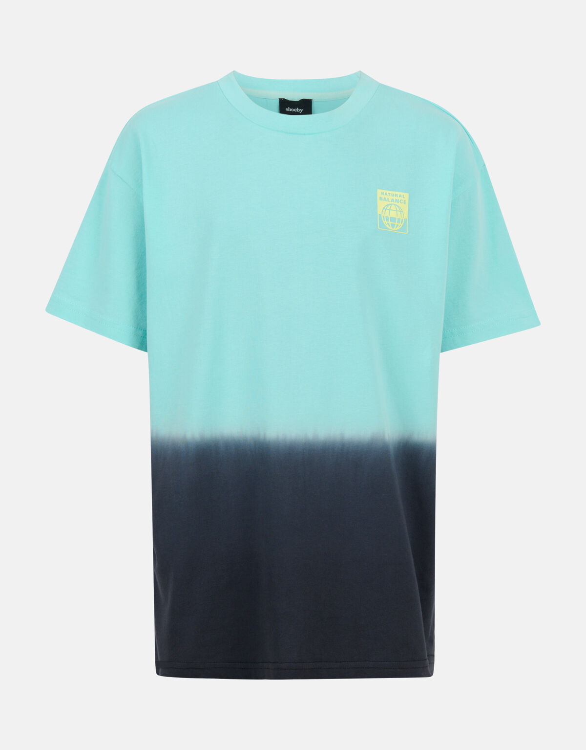 Dip Dye T-shirt Blauw SHOEBY BOYS