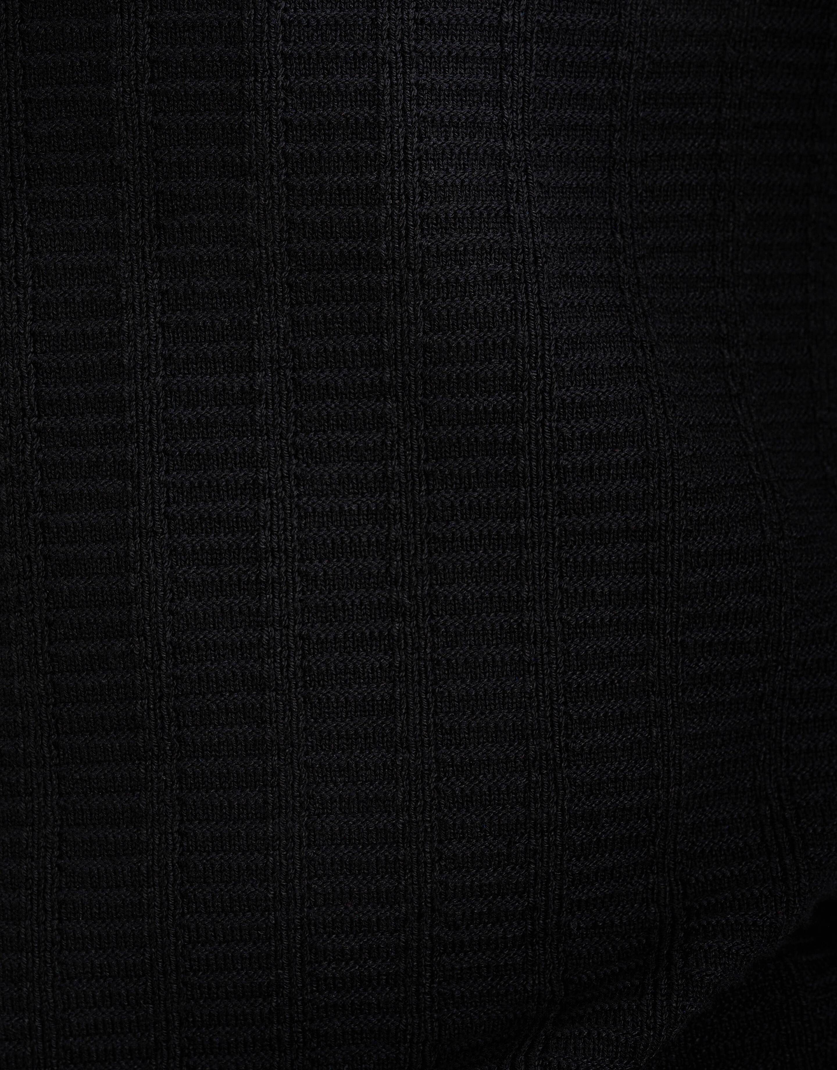 Strukturierter Pullover Schwarz SHOEBY MEN