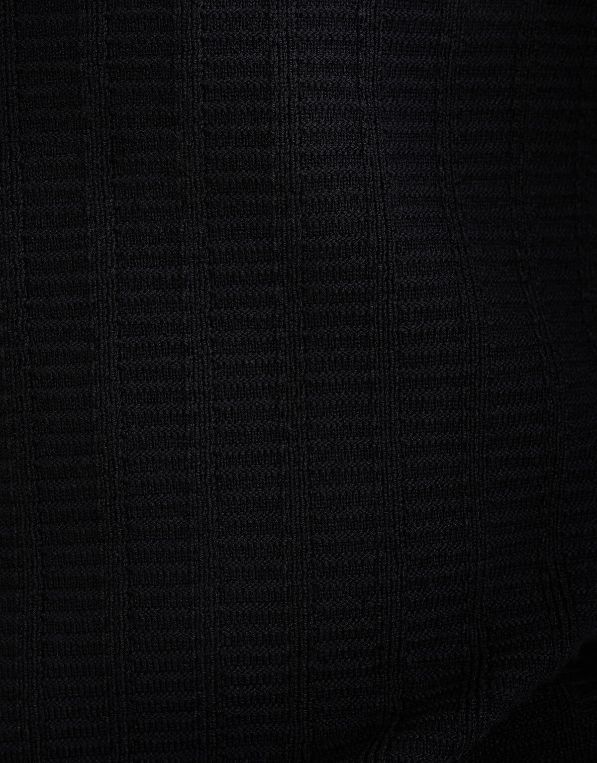 Strukturierter Pullover Schwarz SHOEBY MEN