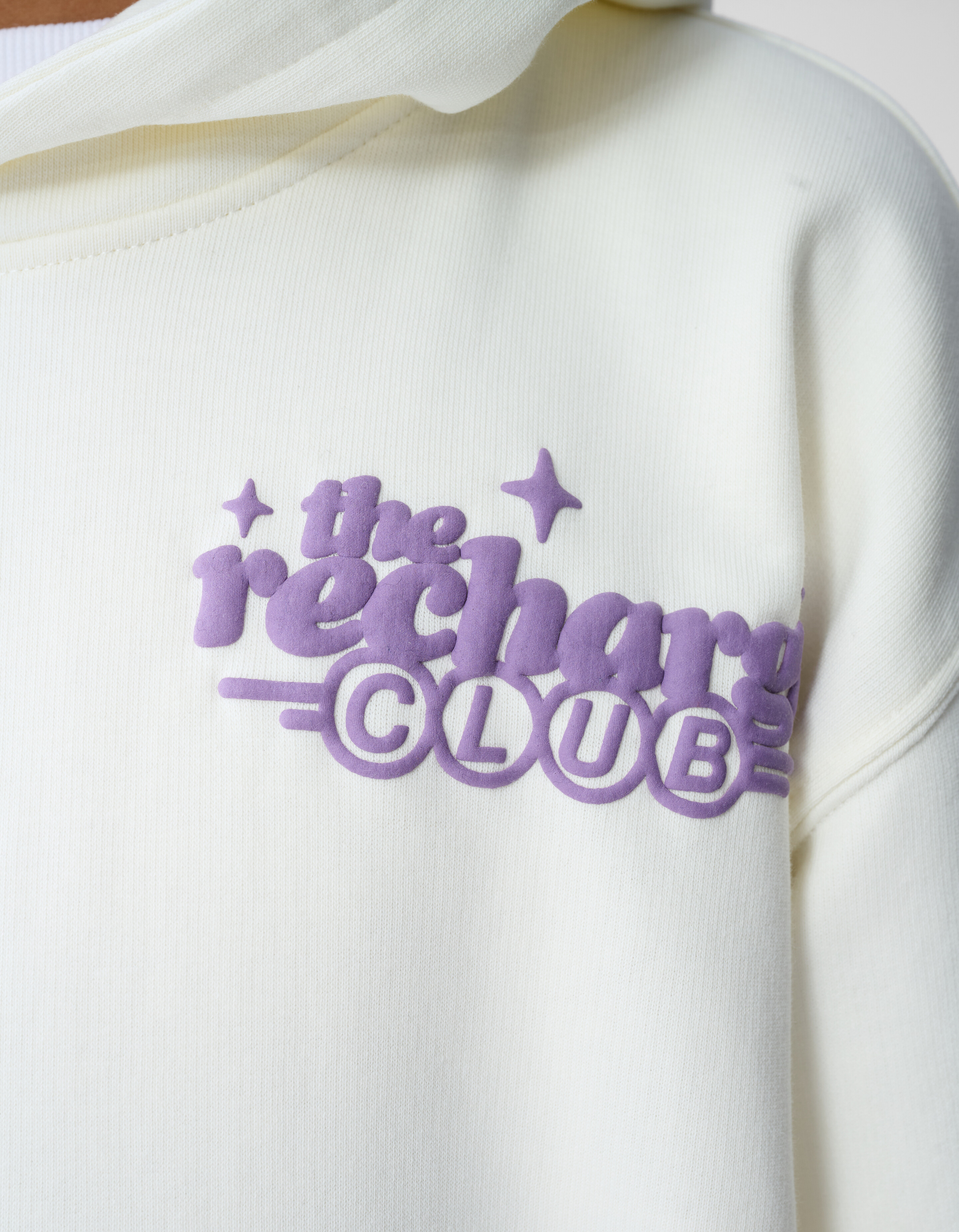 Recharged Artwork Hoodie Off White SHOEBY BOYS