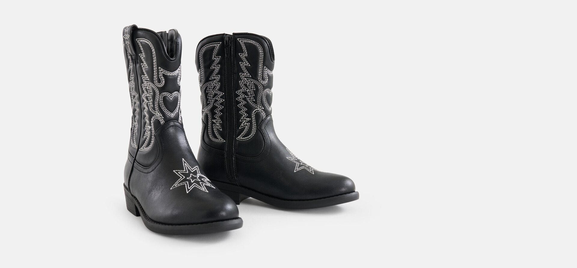 Western Laars Zwart SHOEBY SHOES