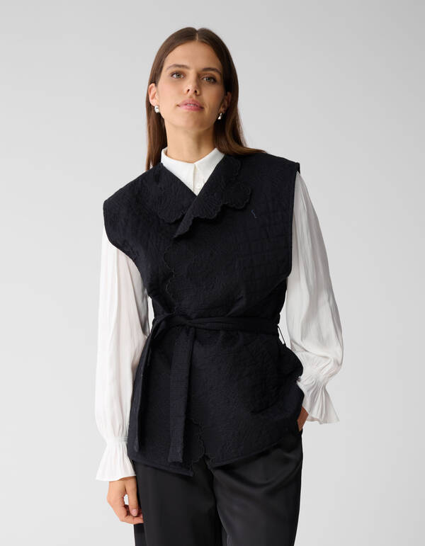 Steppweste Schwarz von Mieke SHOEBY WOMEN