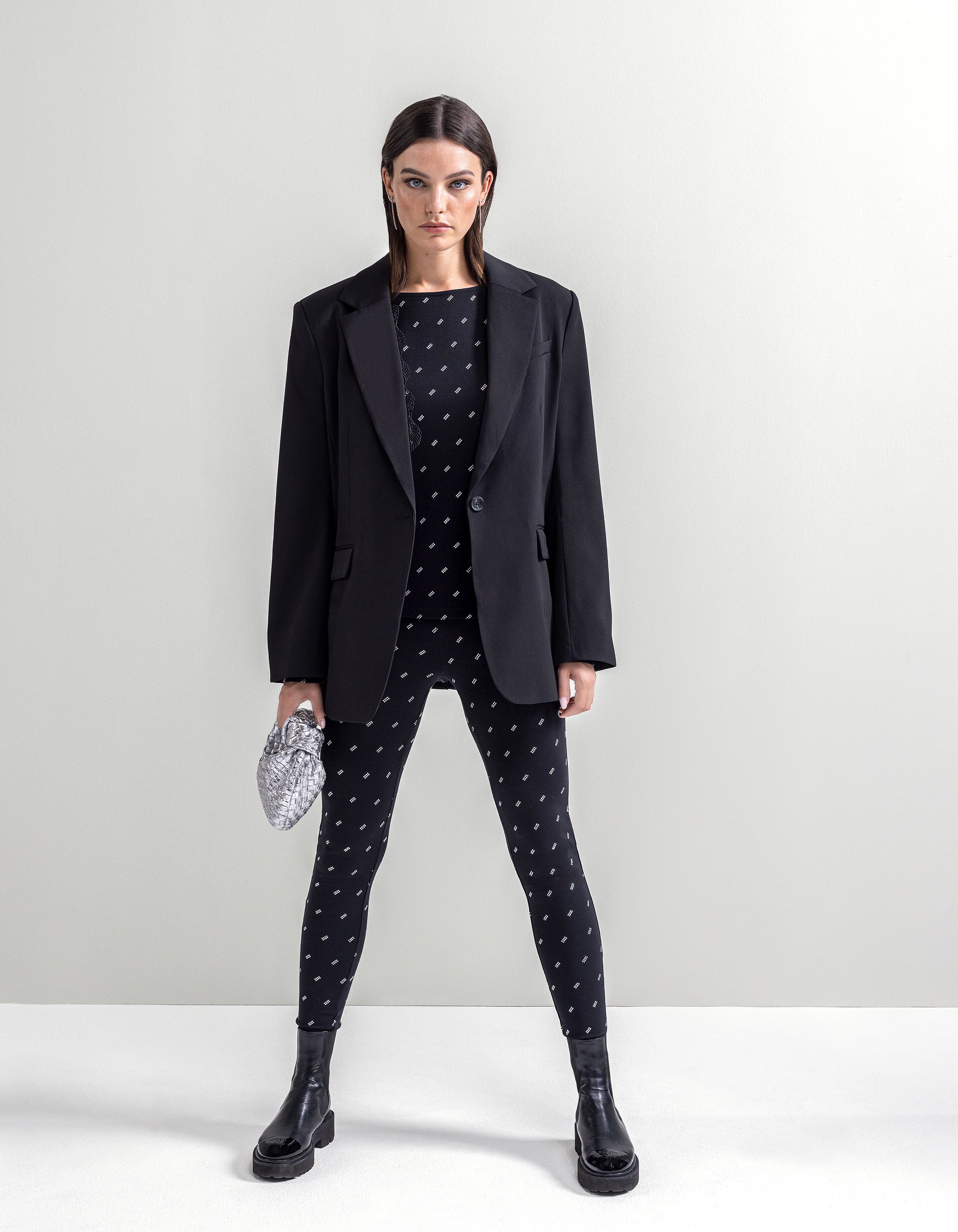 Strass-Leggings Schwarz von Mieke SHOEBY WOMEN