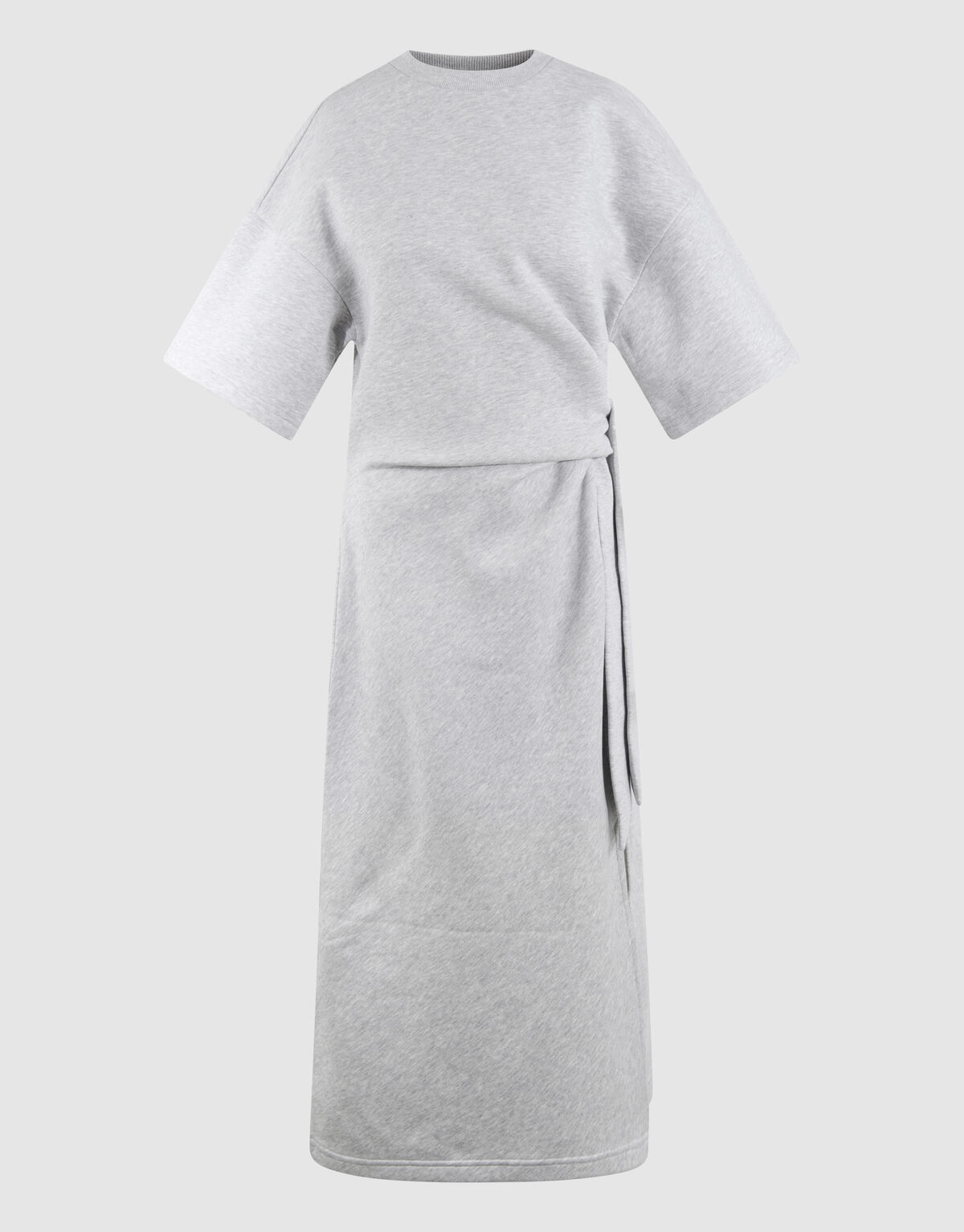 Sweat Maxi Kleid Hellgrau SHOEBY WOMEN