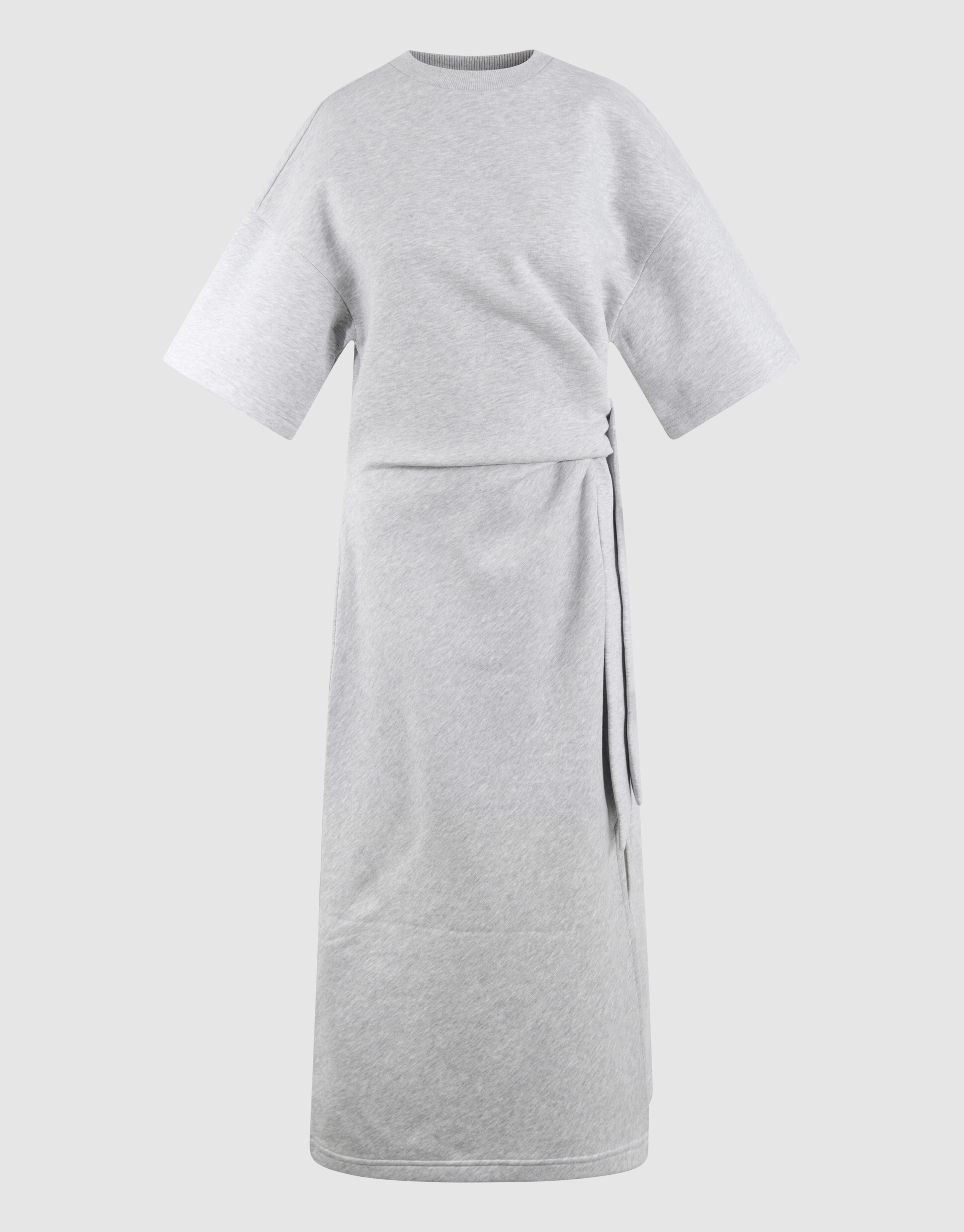 Sweat Maxi Kleid Hellgrau SHOEBY WOMEN