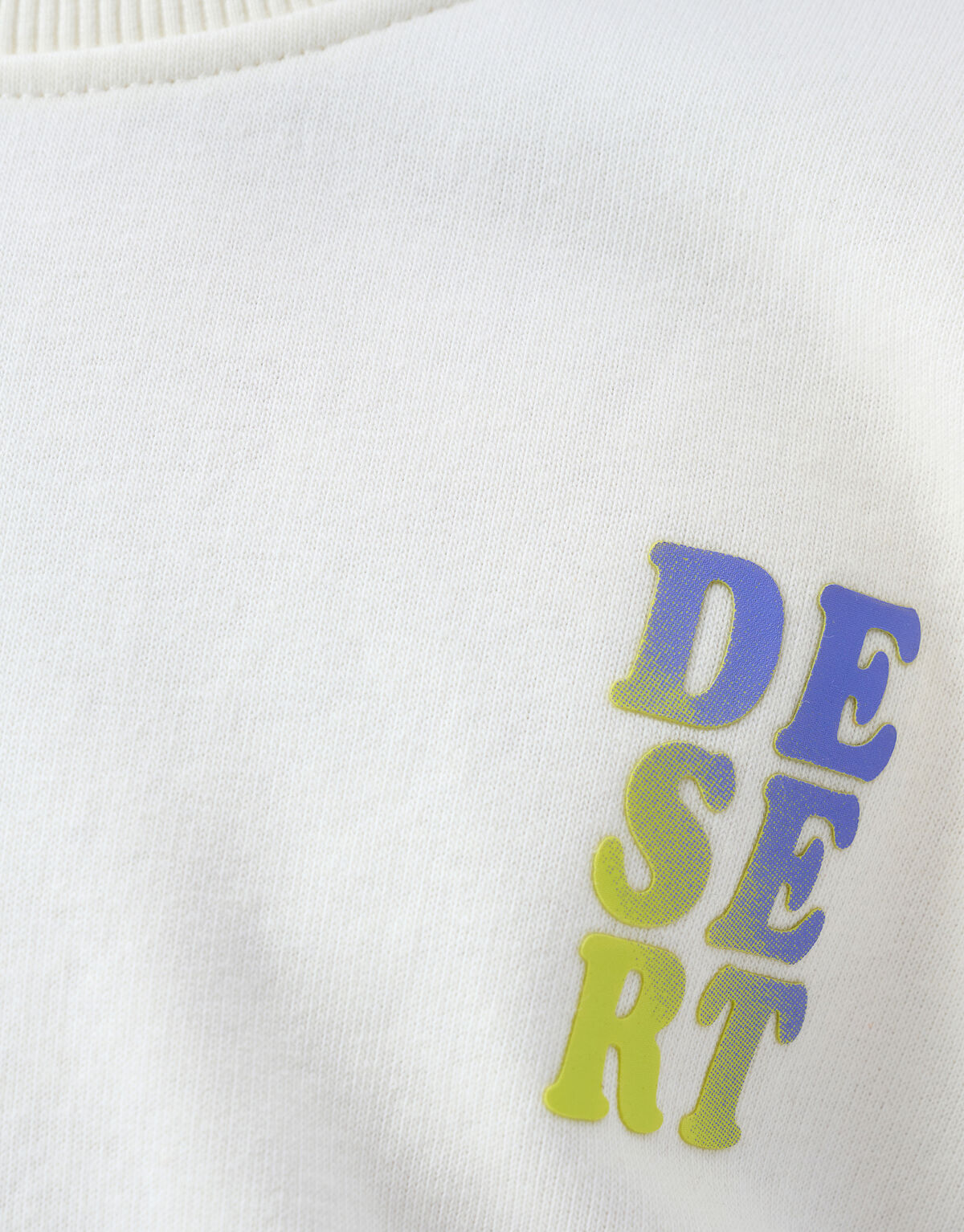 Textdruck Pullover Off White SHOEBY BOYS