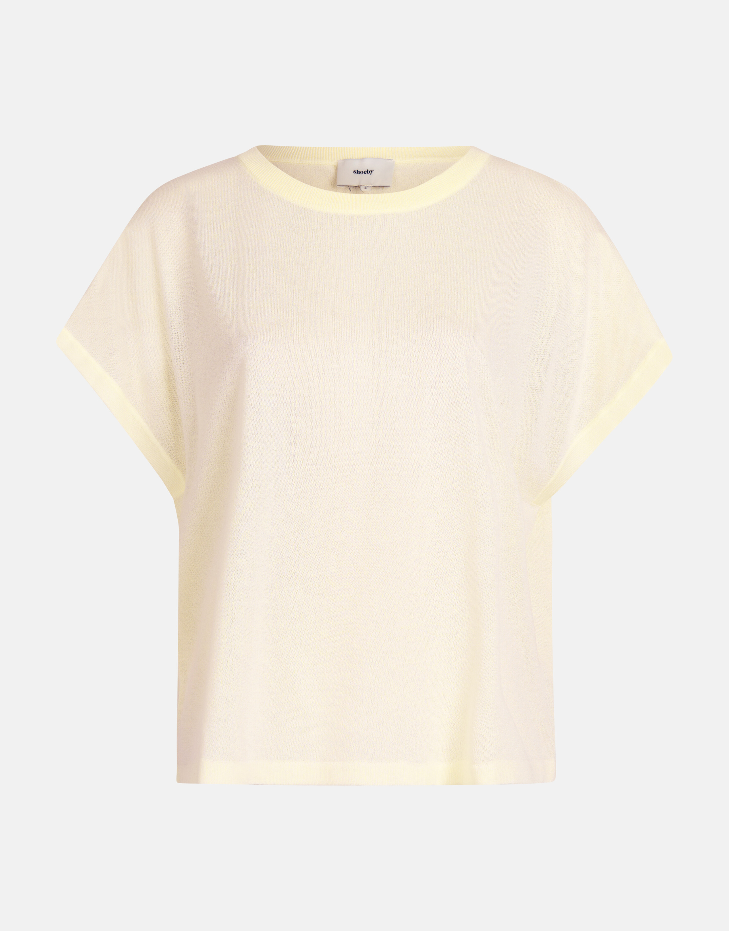 Lose geschnittenes T-Shirt hellgelb SHOEBY WOMEN