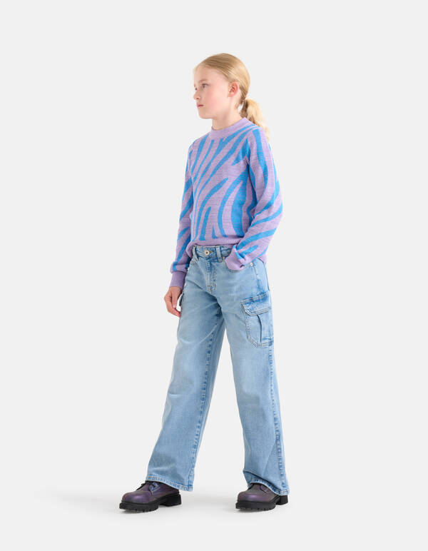 Cargo-Denim-Jeans Mediumstone SHOEBY GIRLS