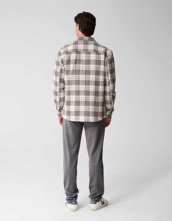 Ruiten Overshirt Gebrochen Wei&szlig; SHOEBY MEN