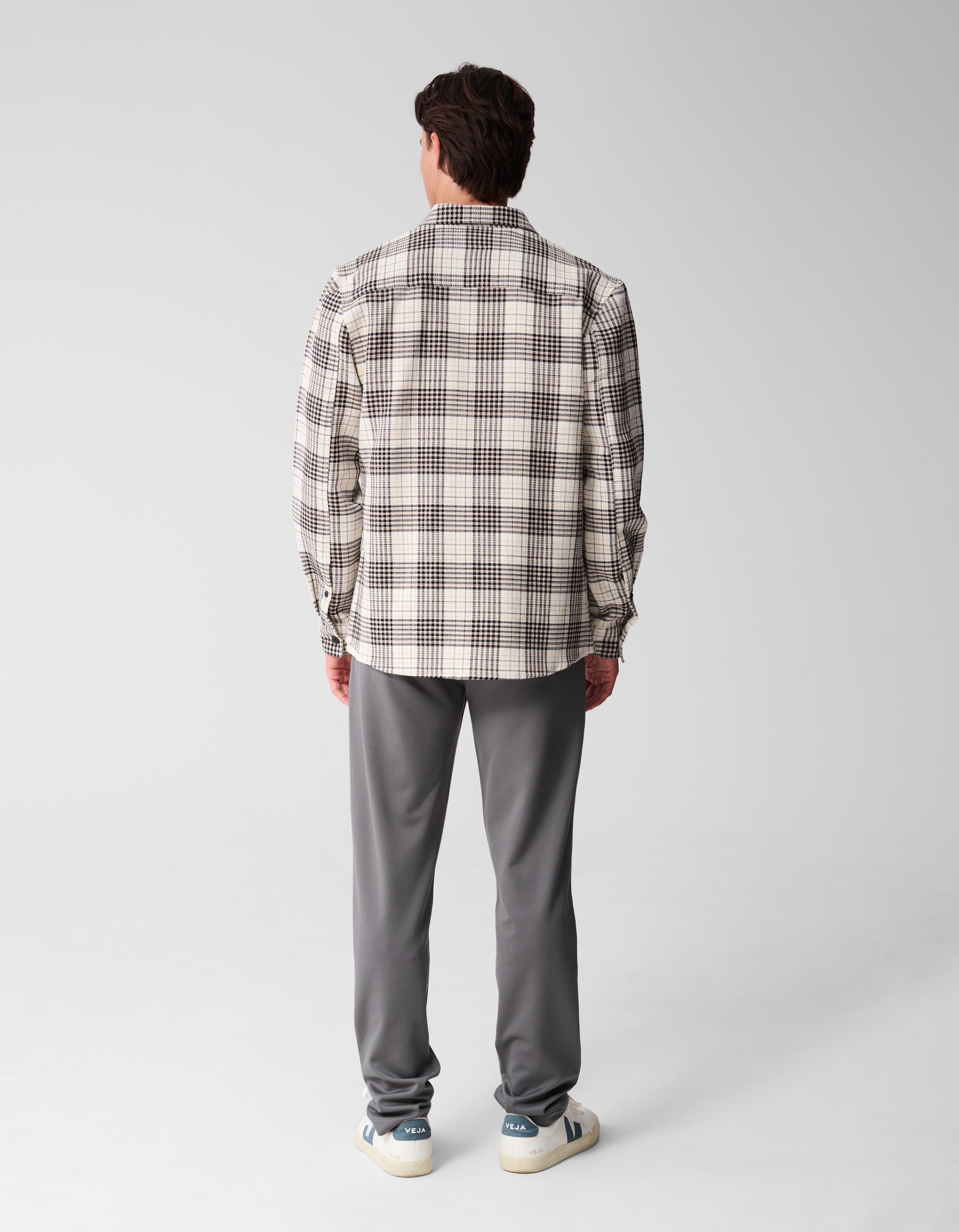 Ruiten Overshirt Gebrochen Weiß SHOEBY MEN
