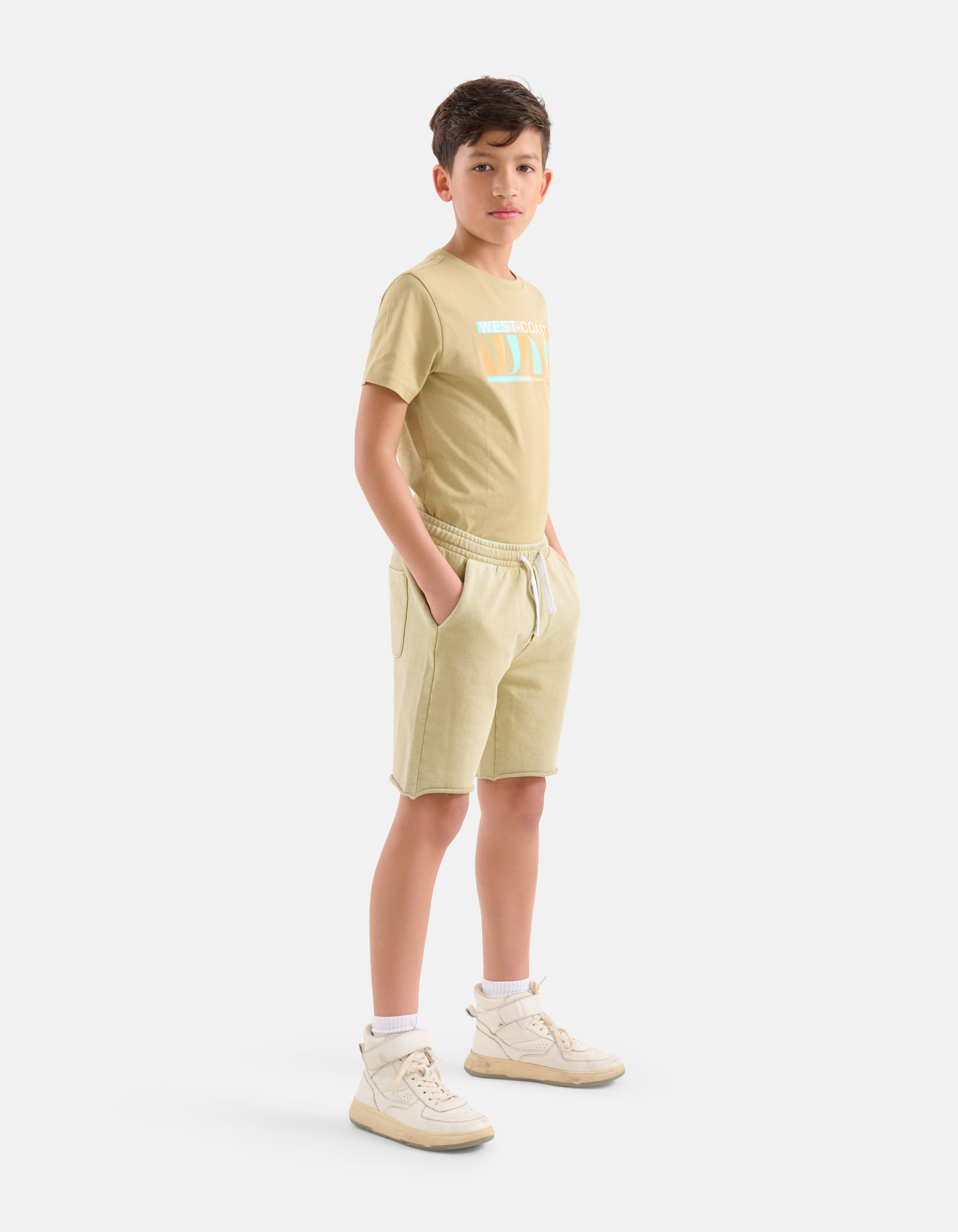 Acid Washed Short Sand SHOEBY BOYS