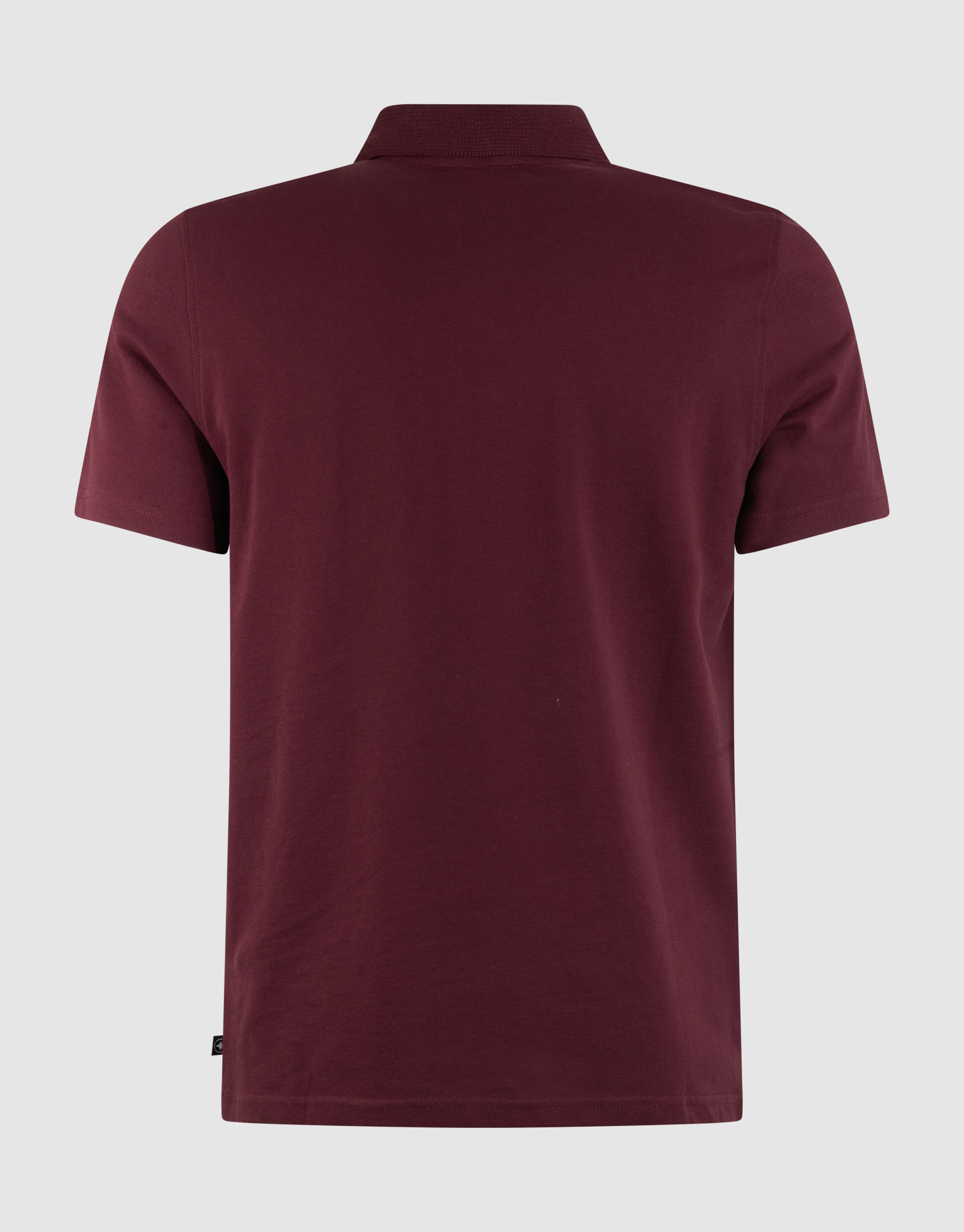 Strickpolo Dunkelrot SHOEBY MEN