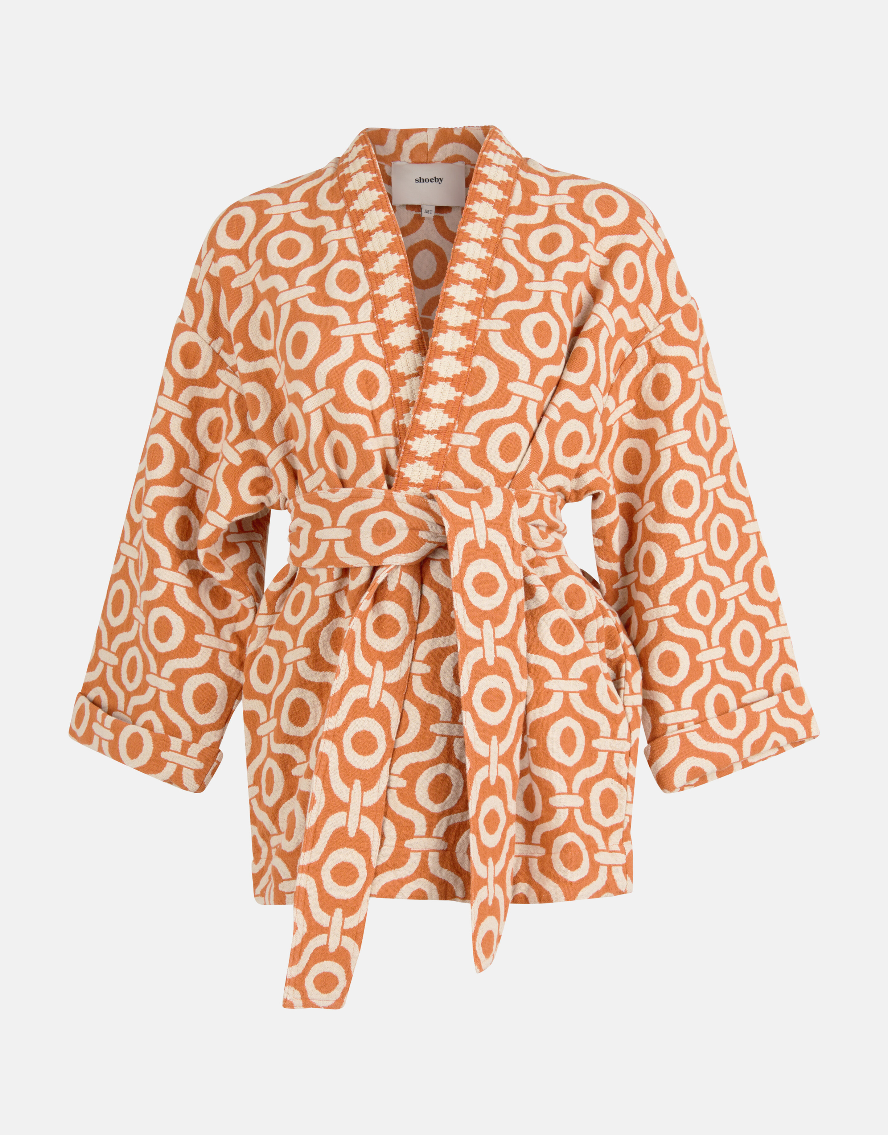 Jacquard Kimono Orange von Mieke SHOEBY WOMEN