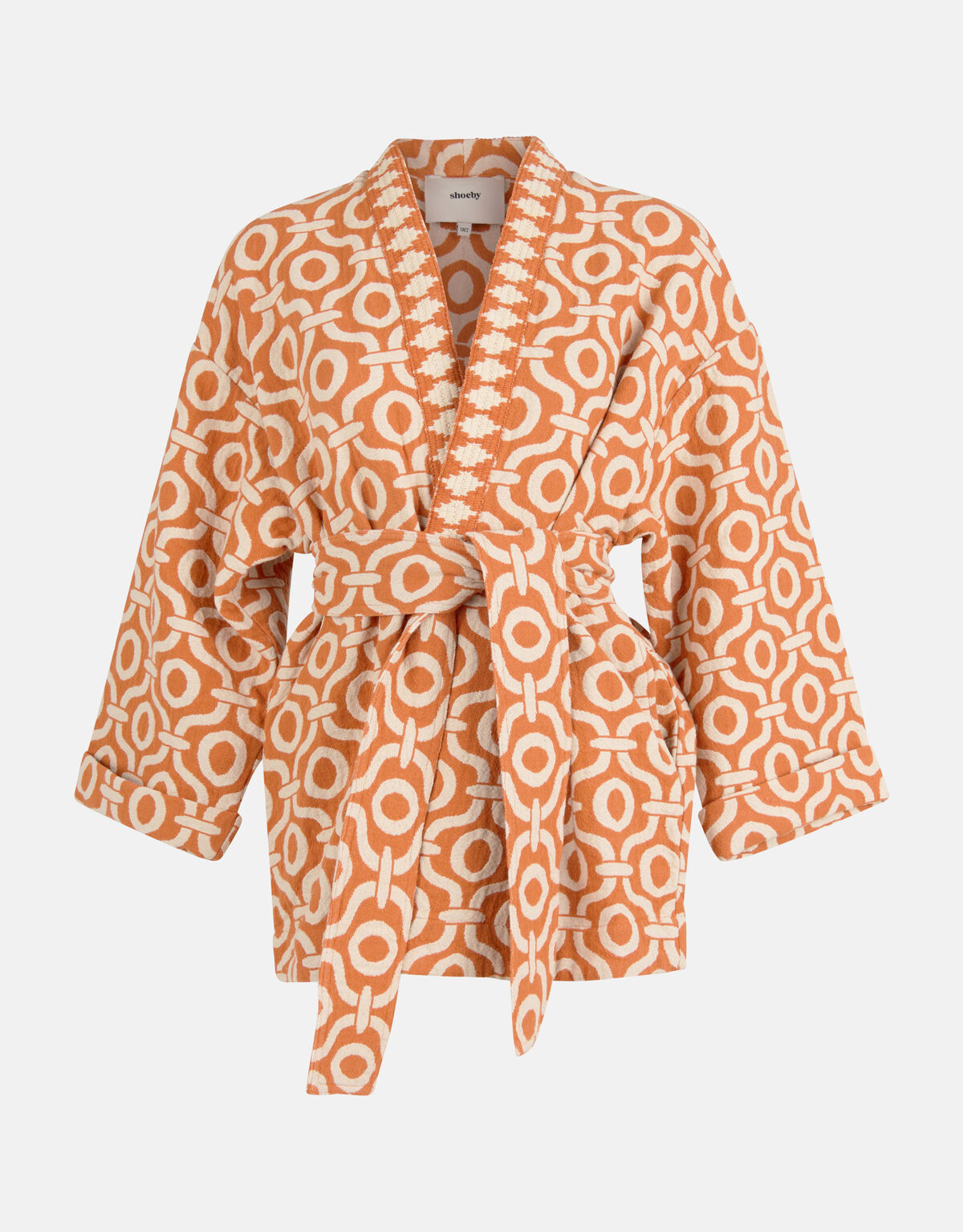 Jacquard Kimono Orange von Mieke SHOEBY WOMEN