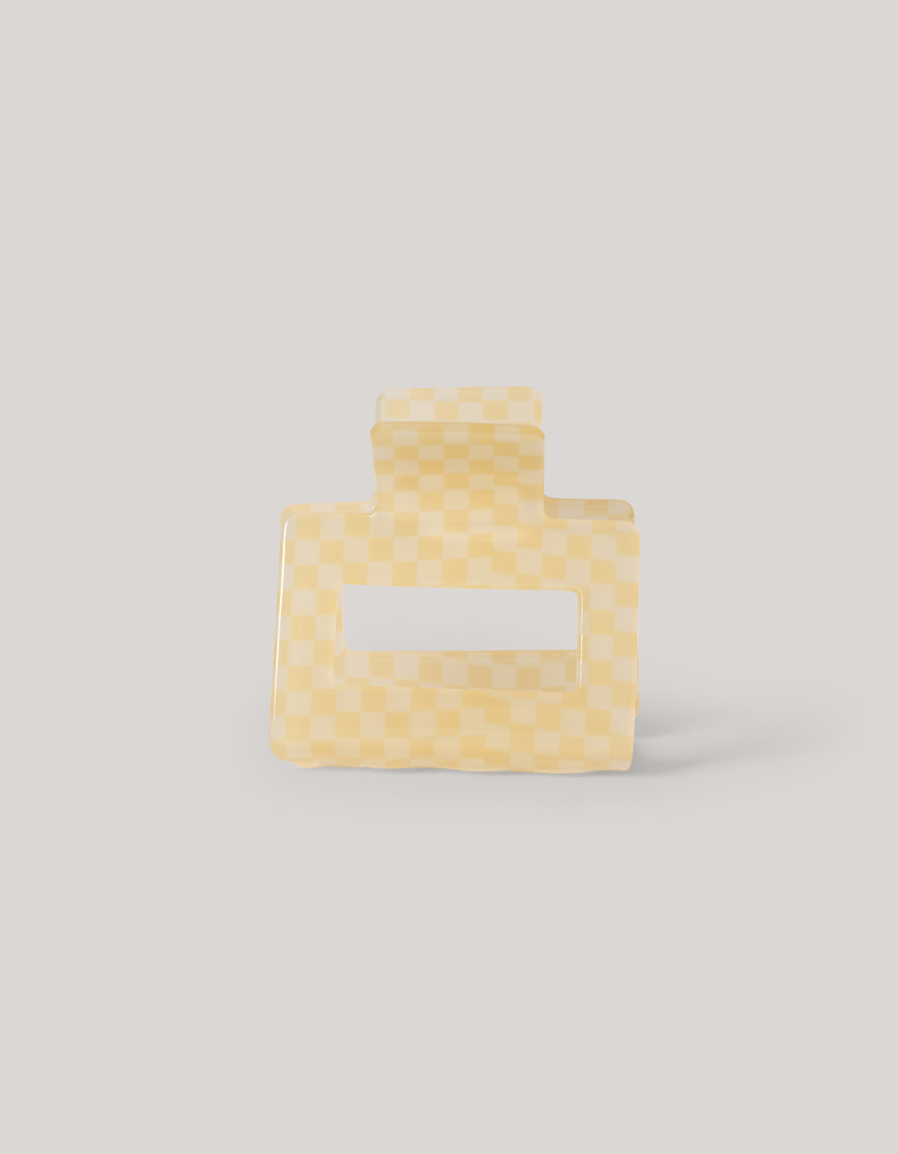 Blockierte Haarspange Beige SHOEBY ACCESSOIRES