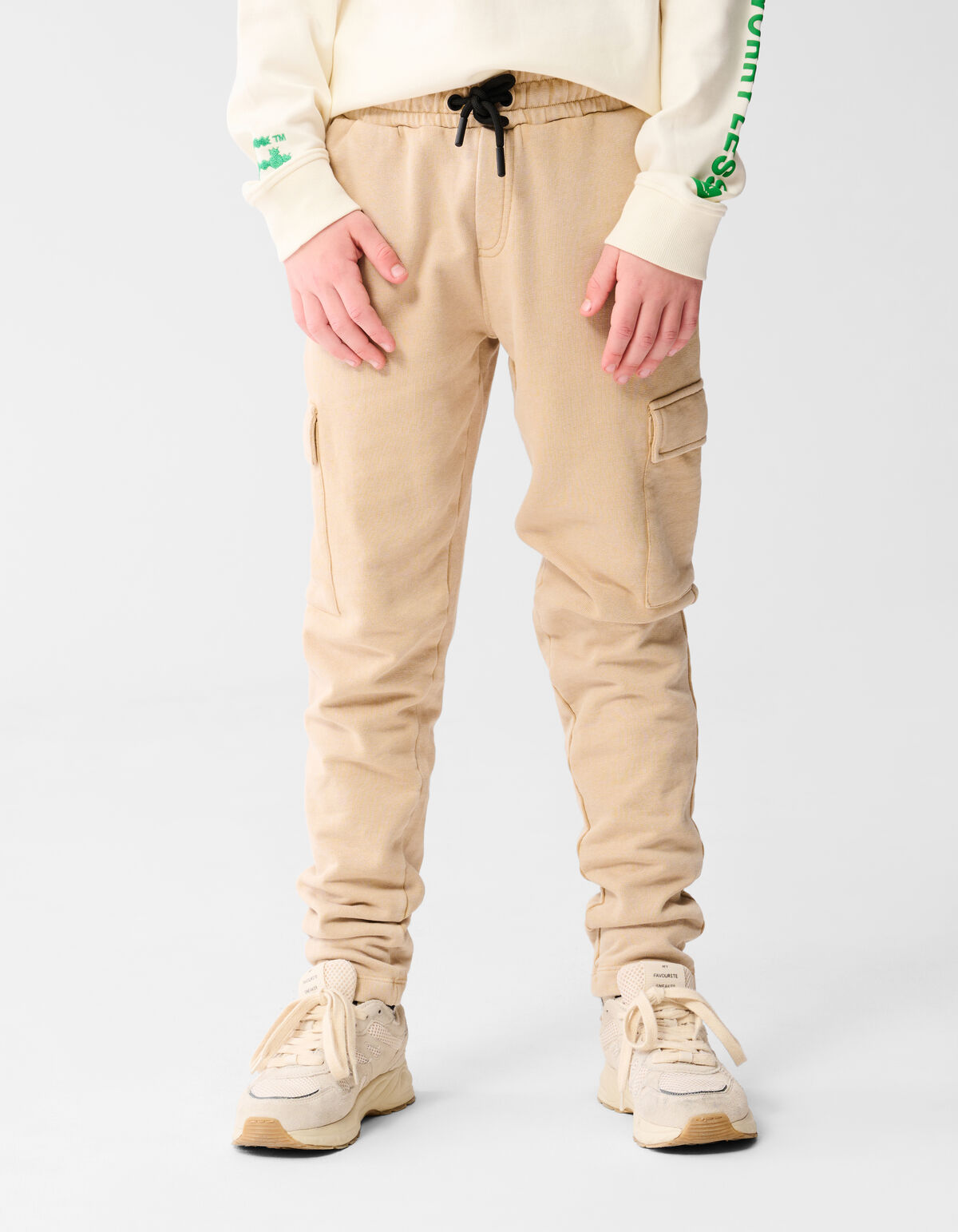 Gewaschene Cargohose Off White SHOEBY BOYS
