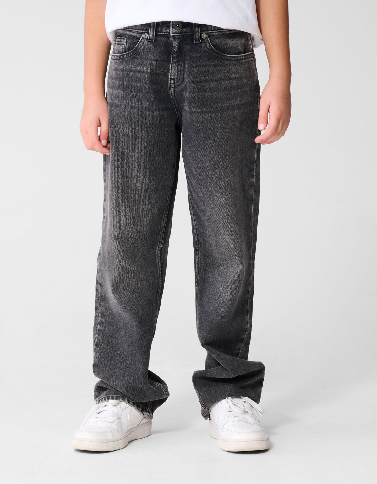 Baggy Jeans Dunkelgrau SHOEBY BOYS
