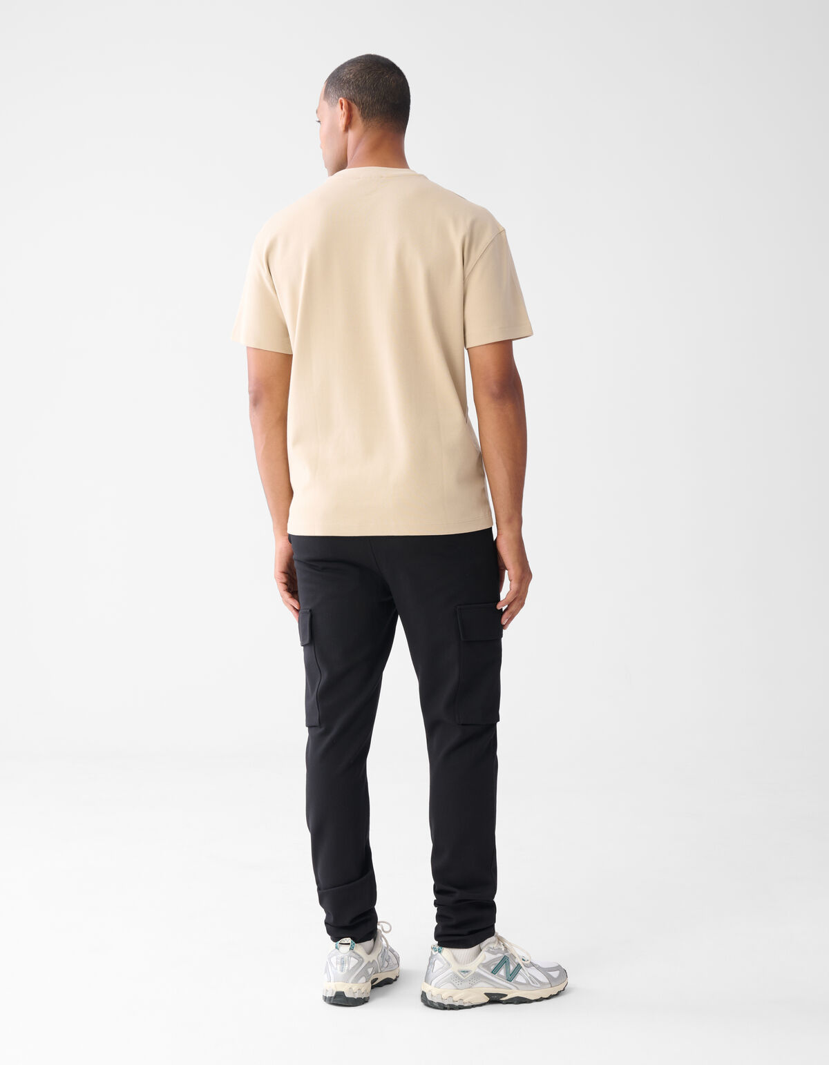 Label-T-Shirt Sand SHOEBY MEN