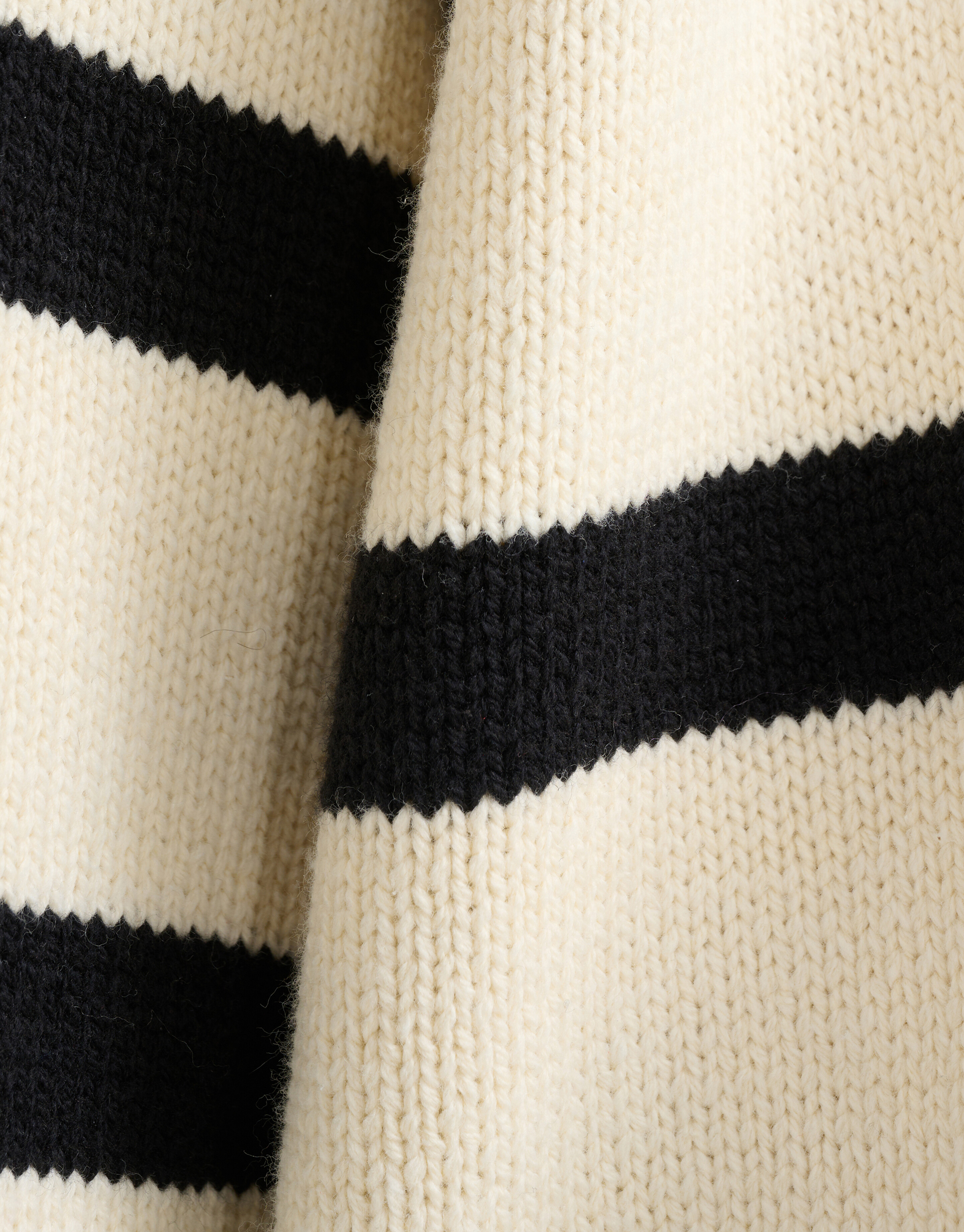 Gestreifter Pullover Off White von Mieke SHOEBY WOMEN