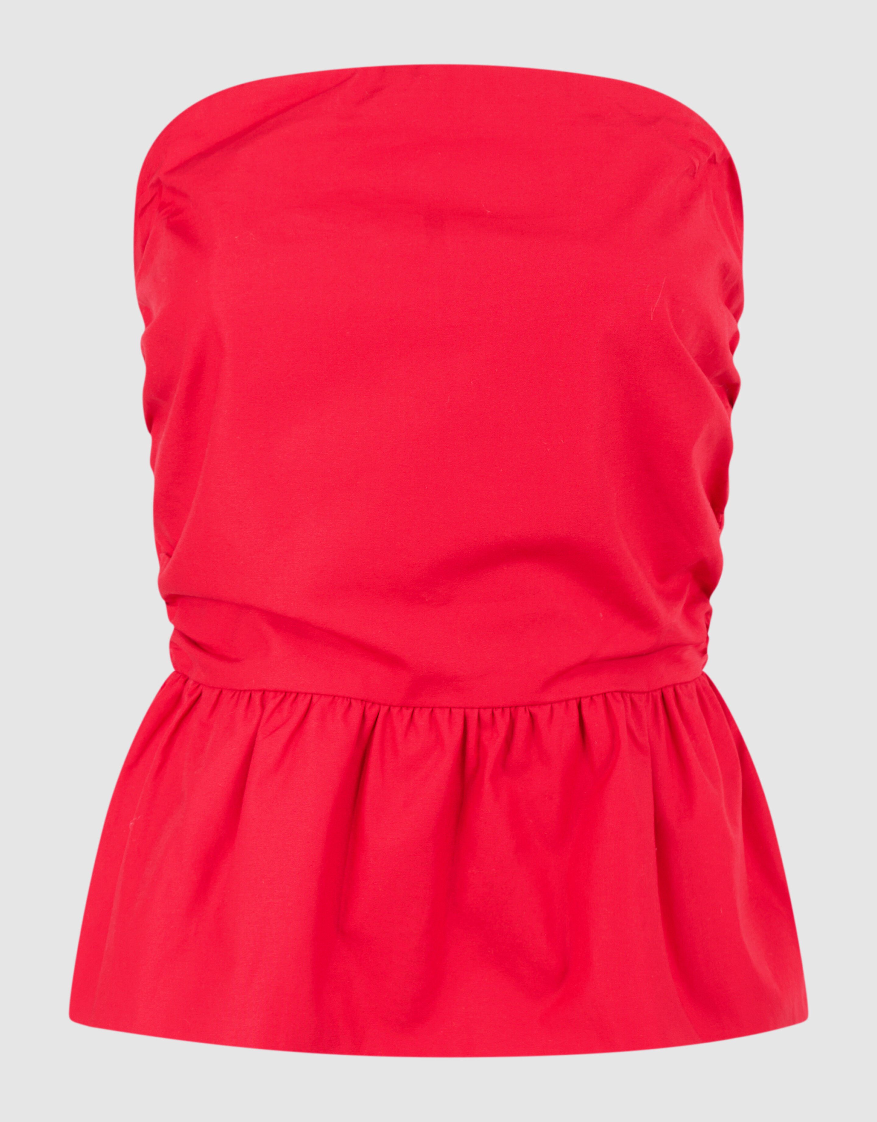 Tr&auml;gerloses Oberteil in Rot SHOEBY WOMEN