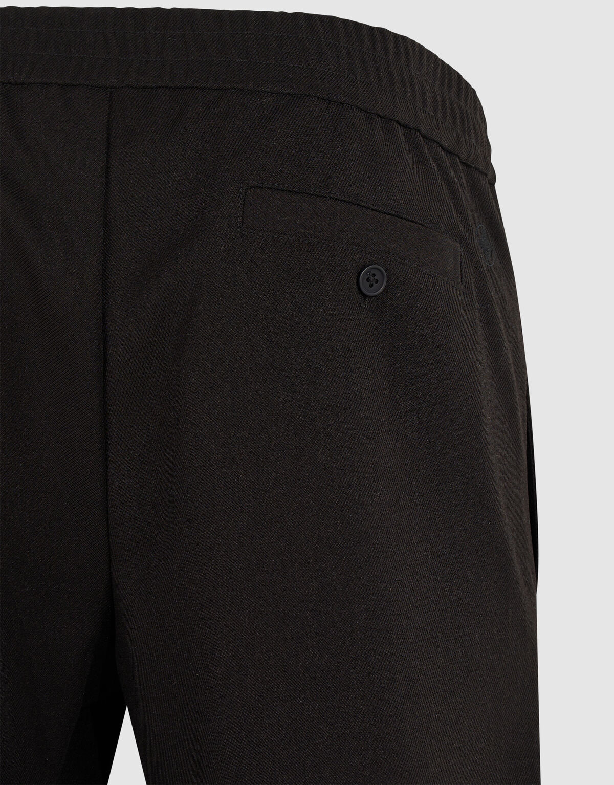 Twill Pintuck Hose Schwarz SHOEBY MEN