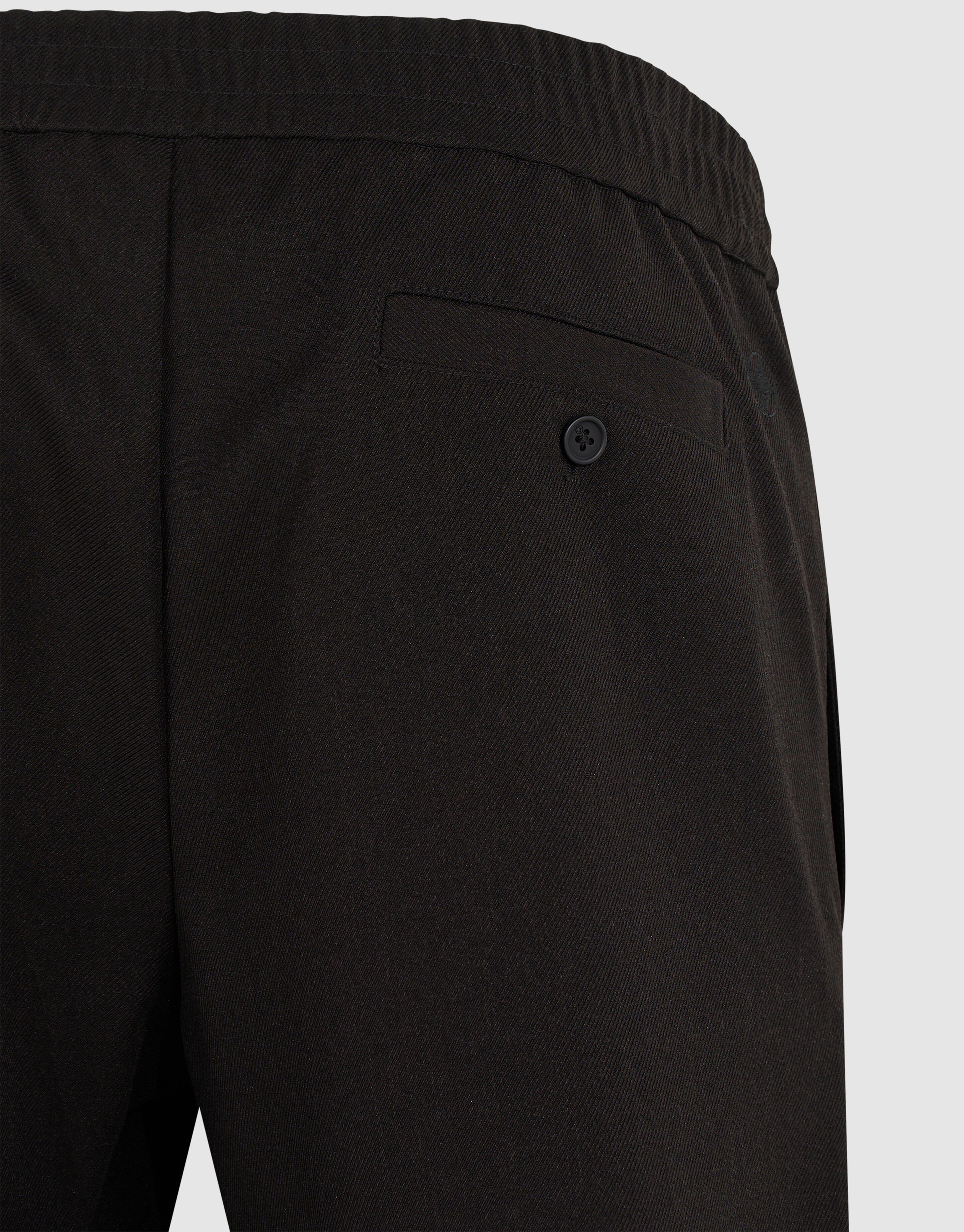 Twill Pintuck Hose Schwarz SHOEBY MEN