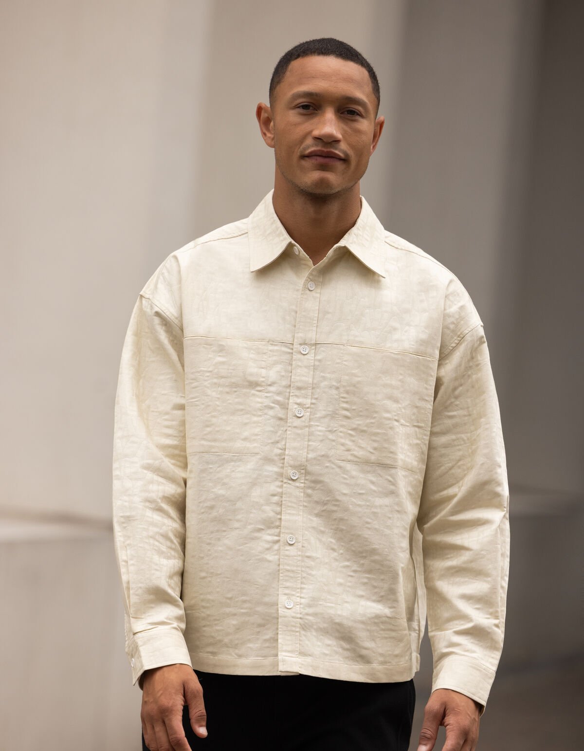 Overshirt mit Struktur Off White SHOEBY MEN