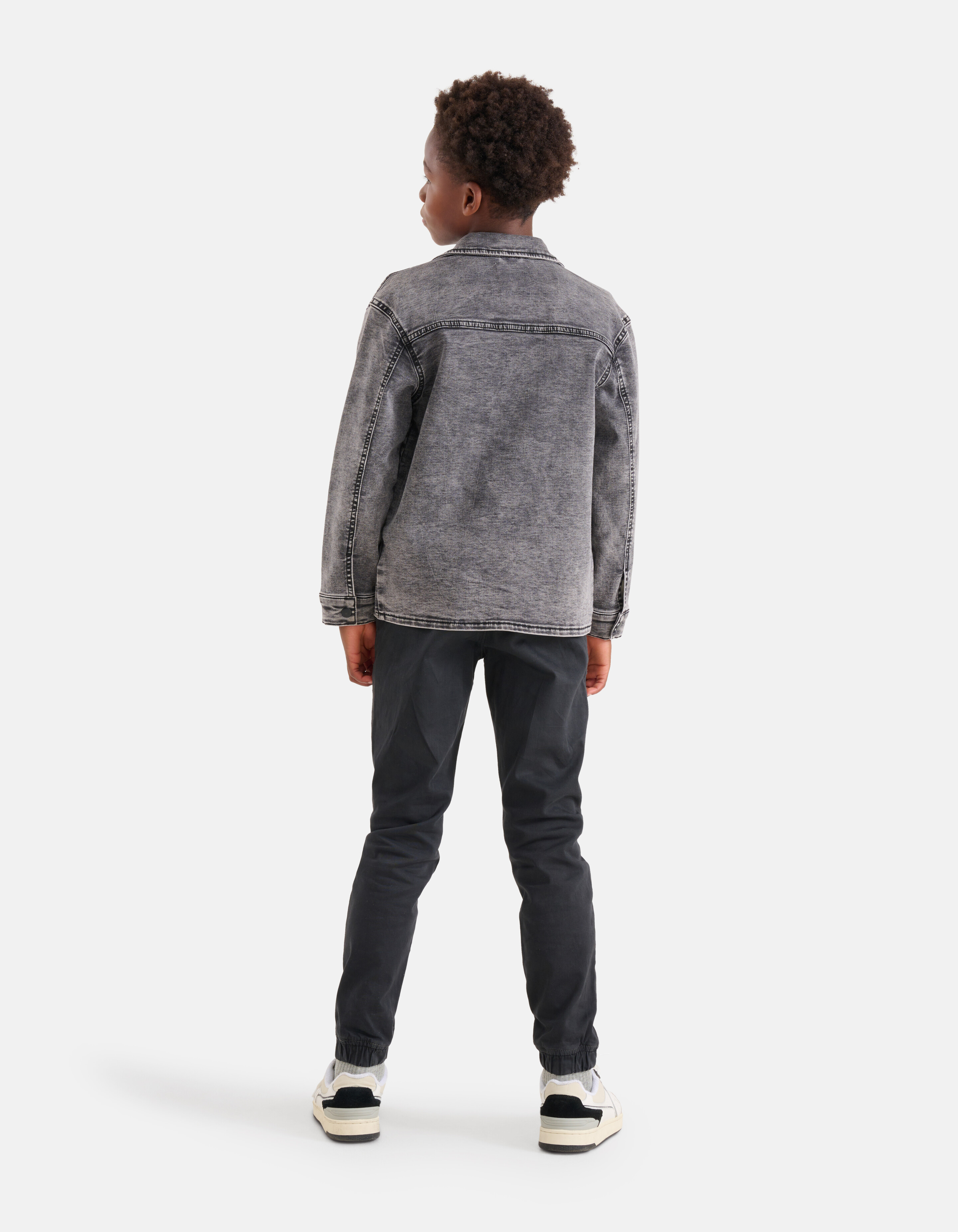 Loose Fit Twill-Hose Dunkelblau SHOEBY BOYS