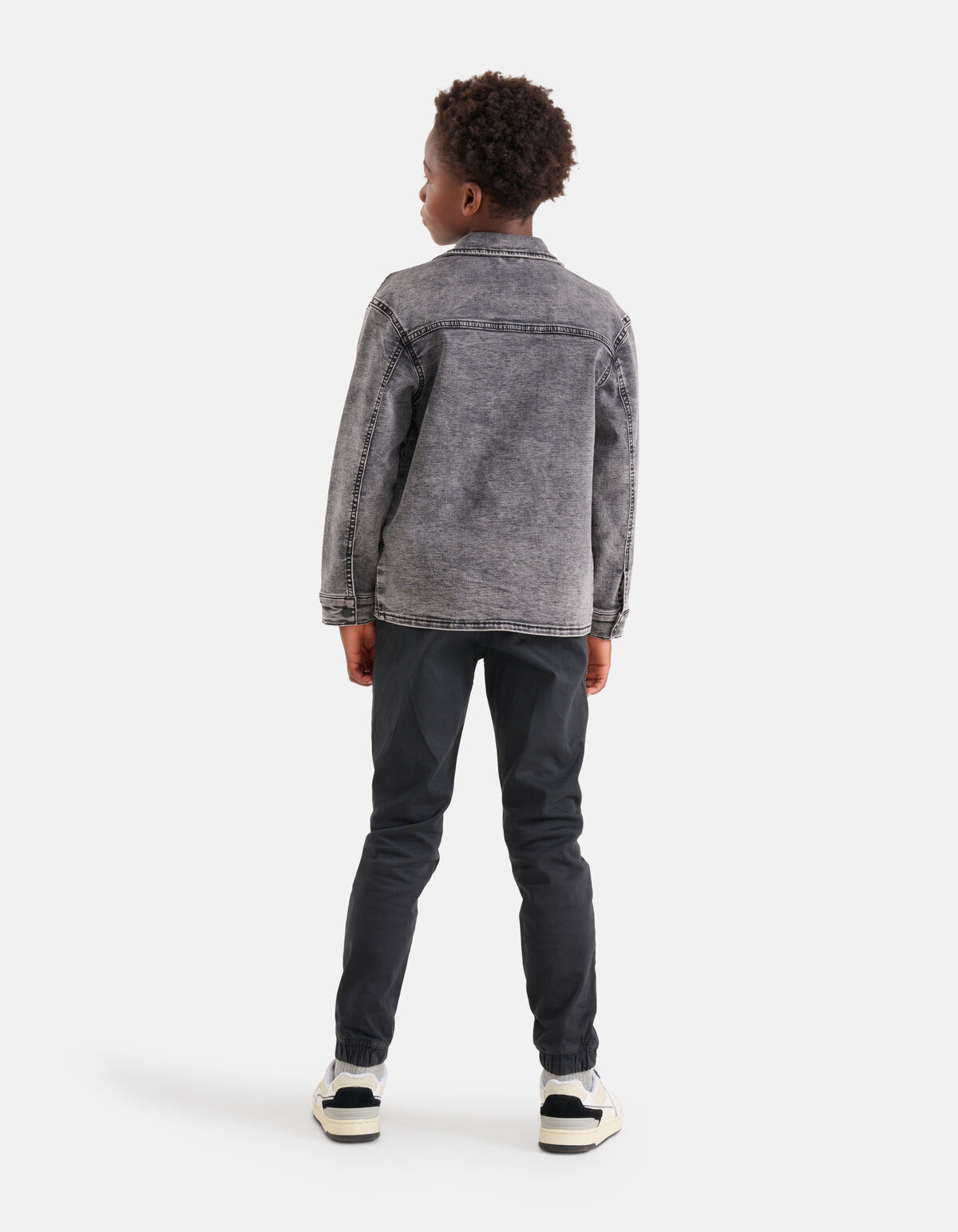 Loose Fit Twill-Hose Dunkelblau SHOEBY BOYS