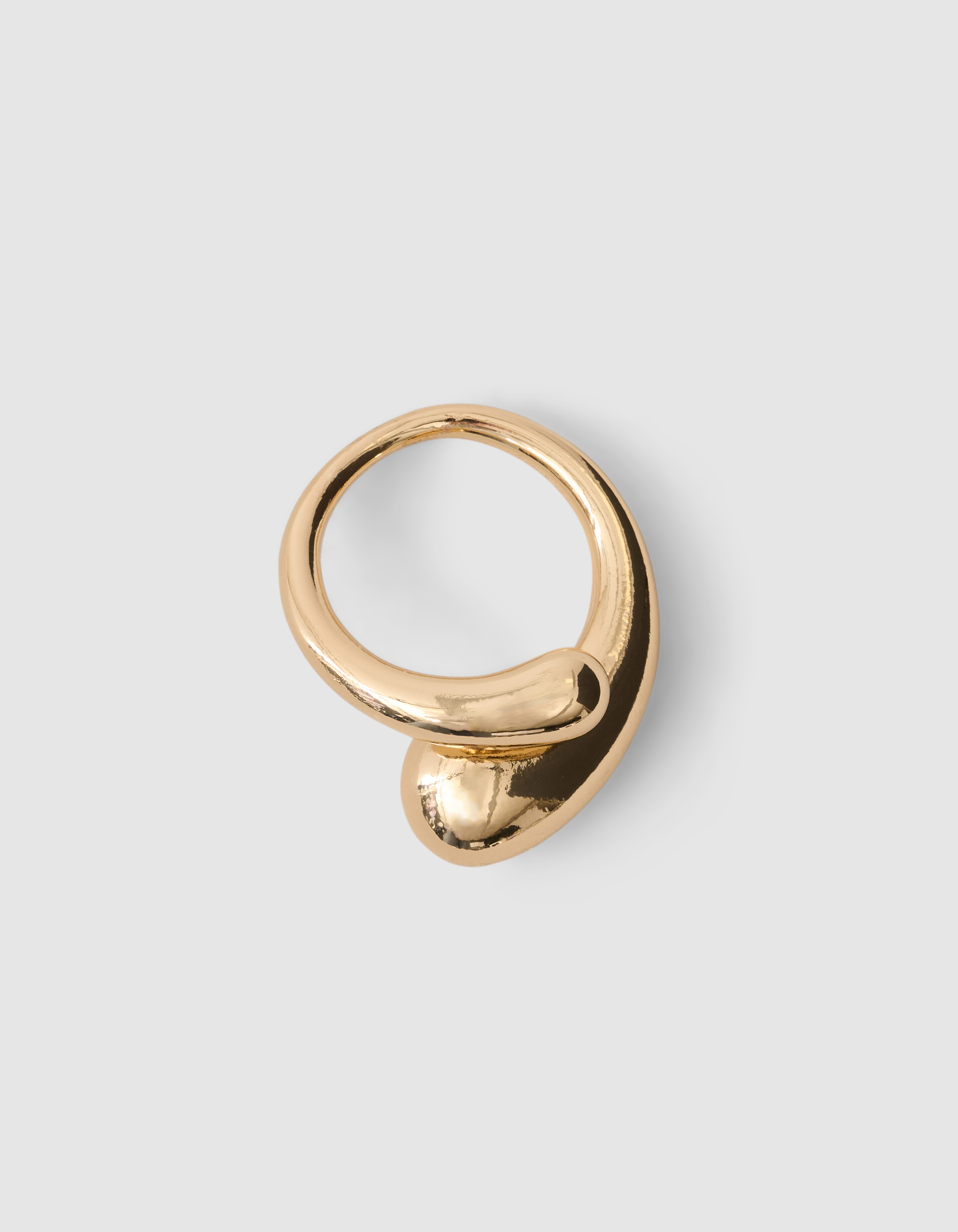 Doppeltropfenring Gold SHOEBY ACCESSOIRES
