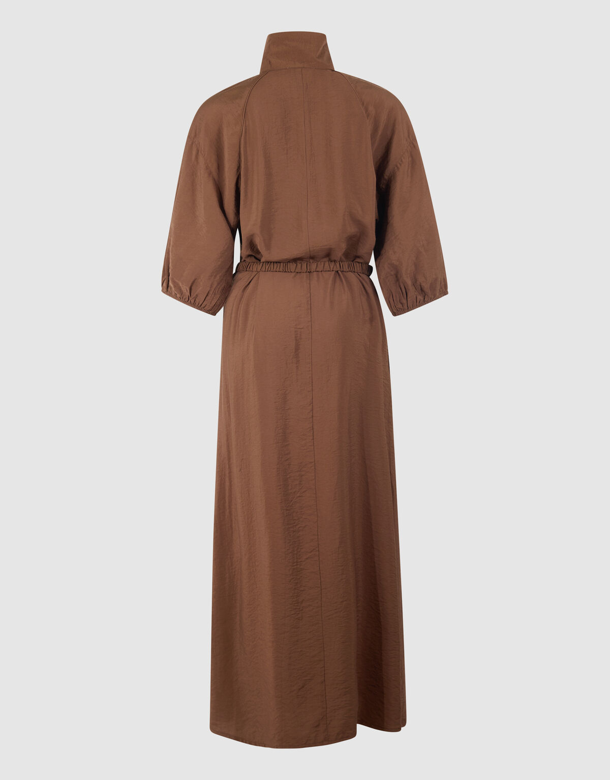 Sportlicher Trainingsanzug Maxi Kleid Braun SHOEBY WOMEN