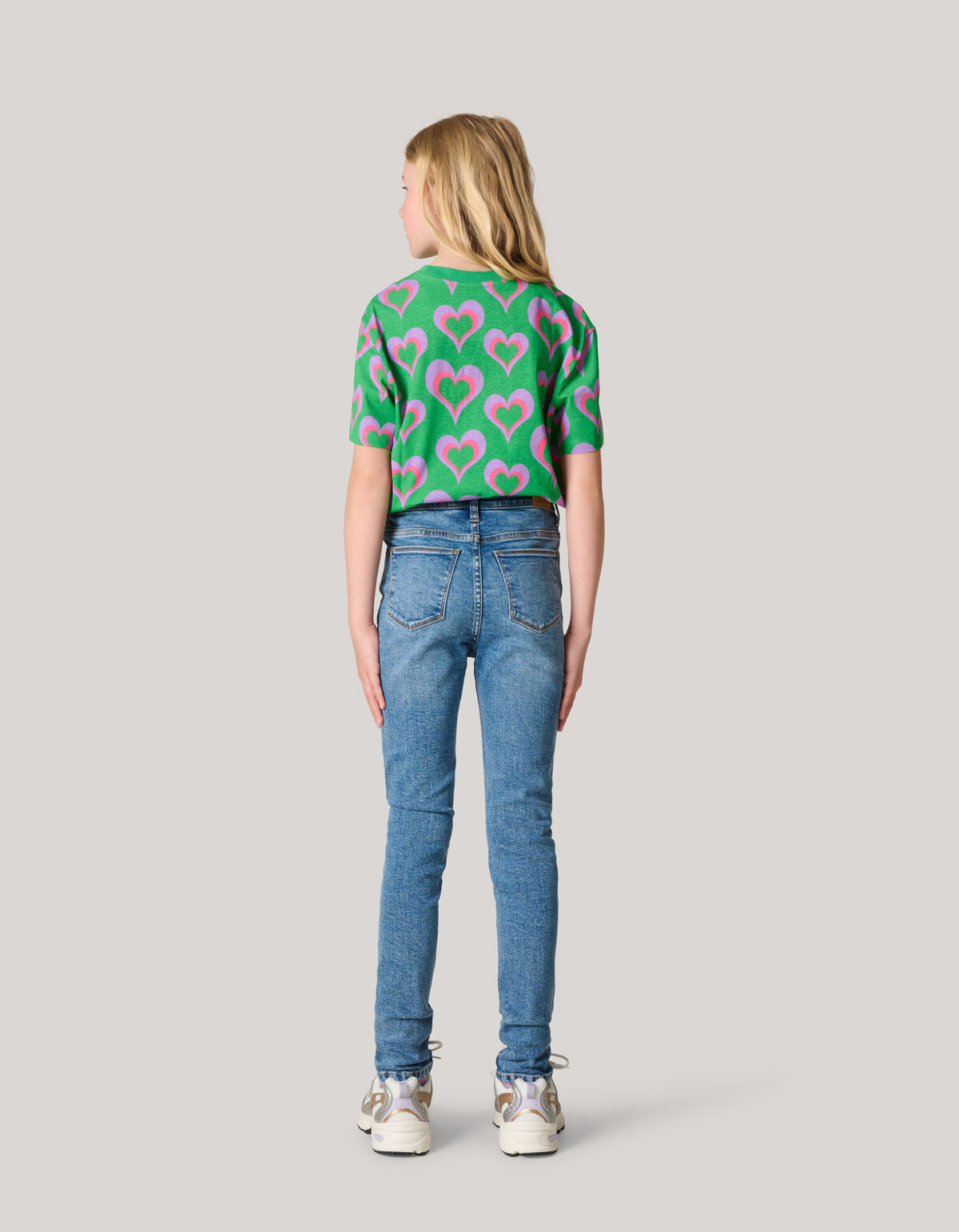 Bedrucktes T-shirt Grün SHOEBY GIRLS