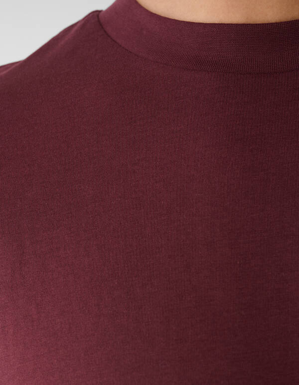 Geometry Artwork T-Shirt Dunkelrot SHOEBY MEN