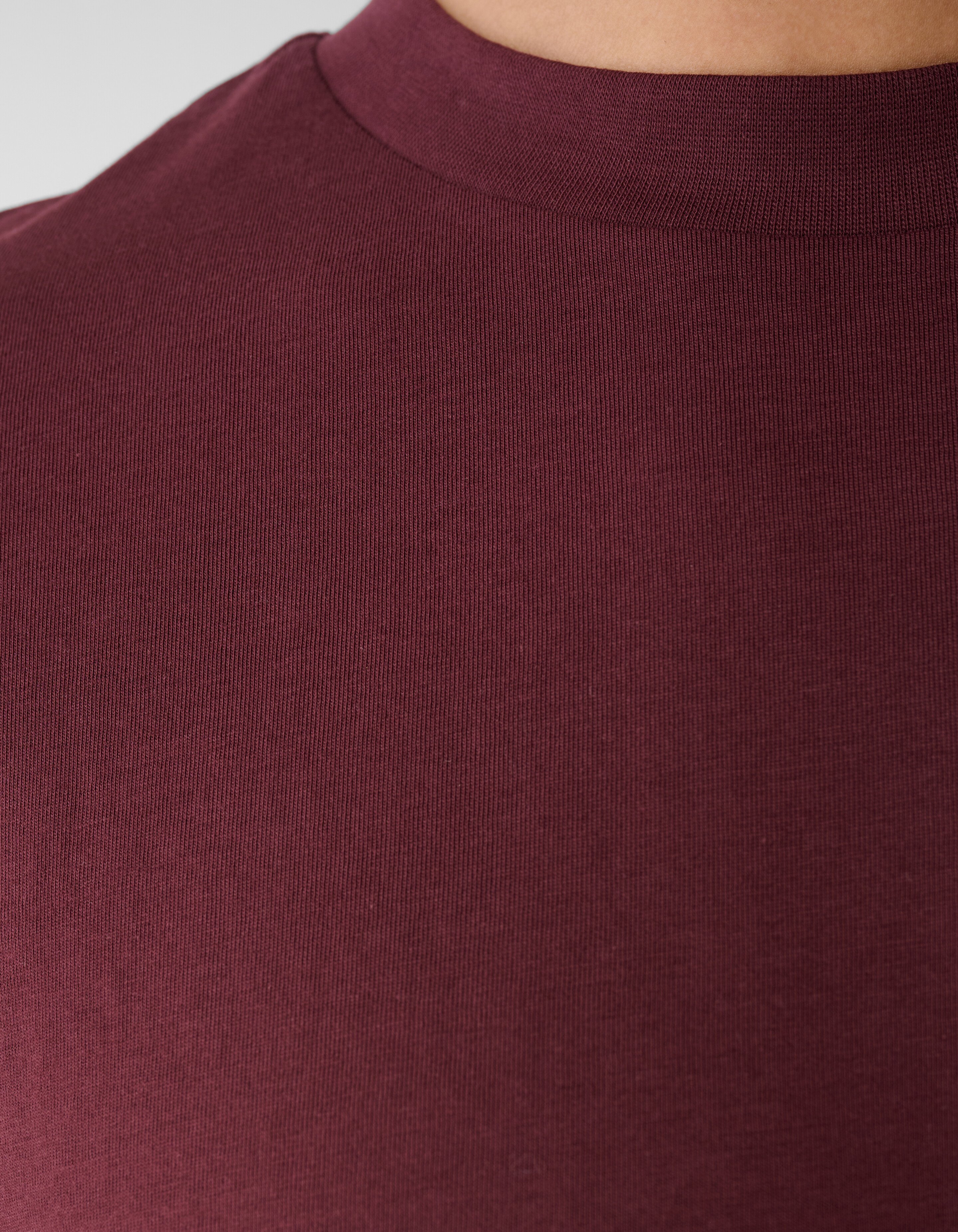 Geometry Artwork T-Shirt Dunkelrot SHOEBY MEN