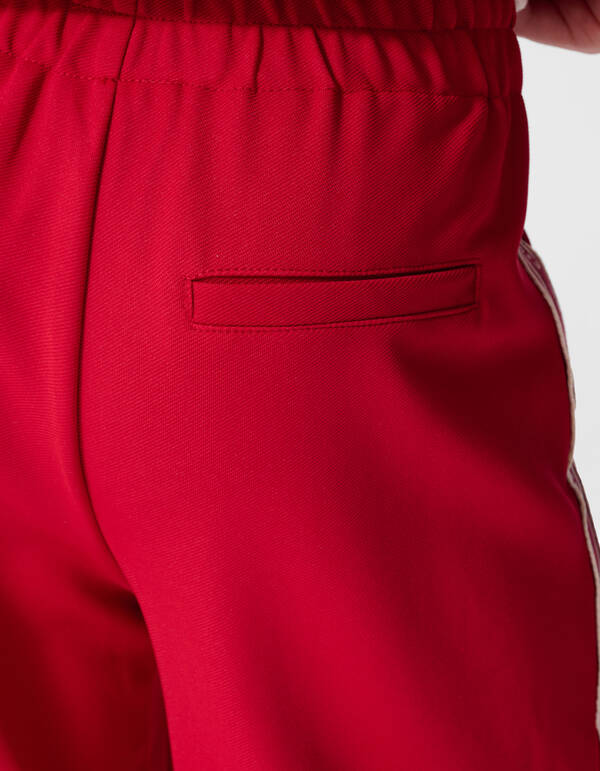 Hose mit weitem Bein und Streifenmuster Rot SHOEBY GIRLS