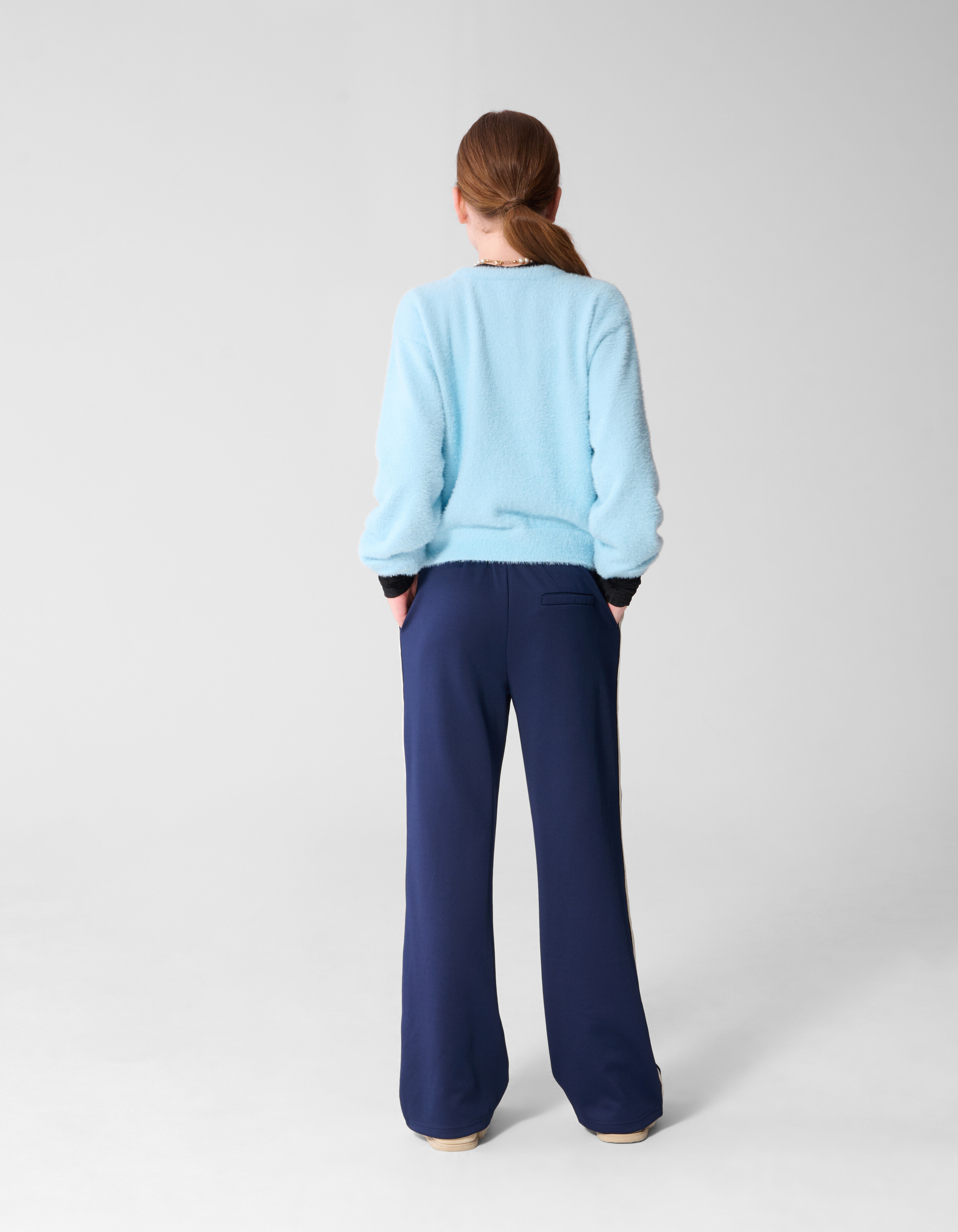 Wide Tape Hose Dunkelblau SHOEBY GIRLS