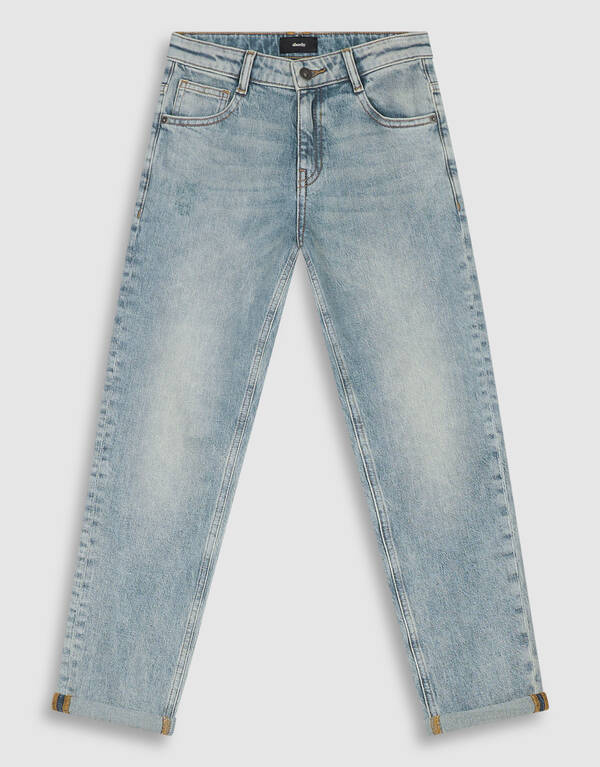 Tapered Fit Jeans Gebleicht SHOEBY BOYS
