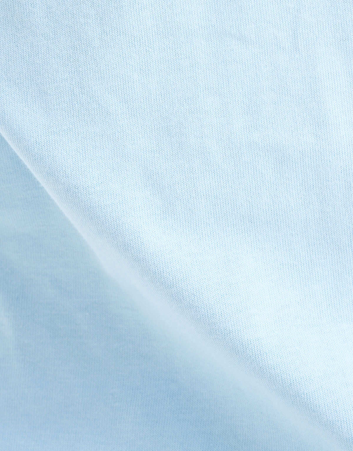 Stickerei-T-Shirt Blau SHOEBY MEN