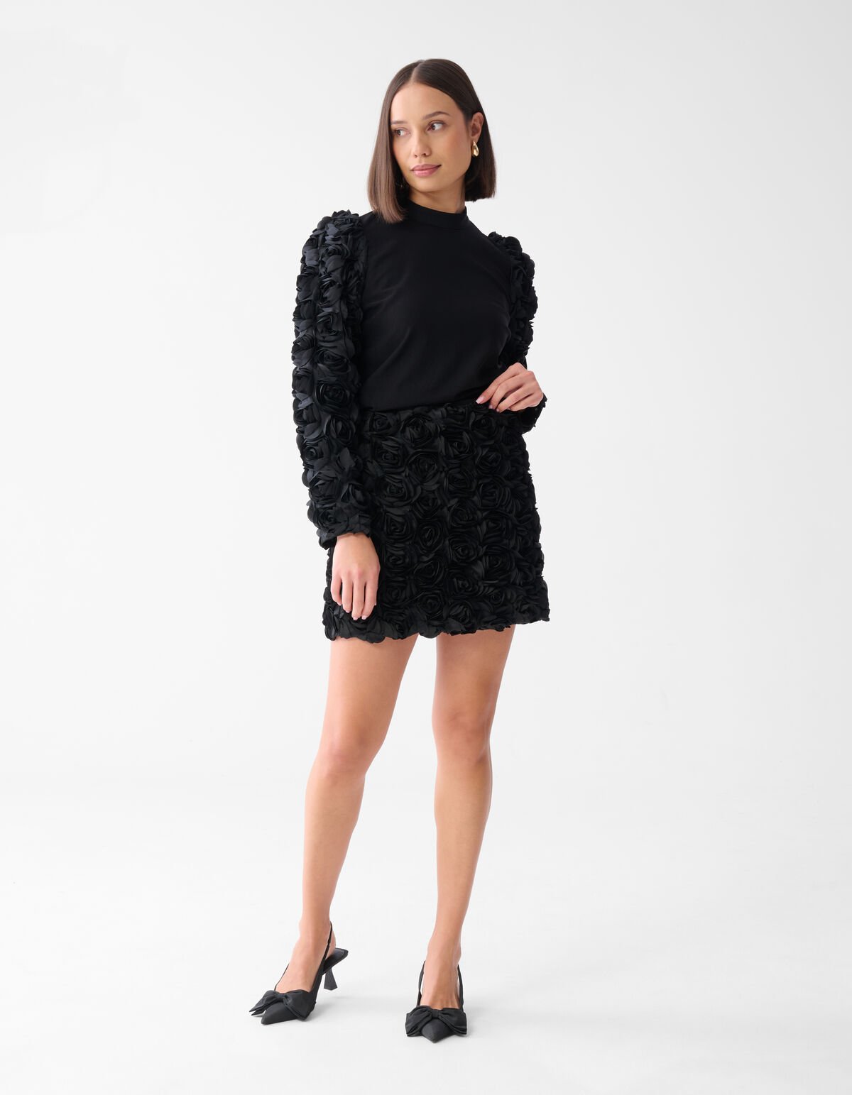 Rose Top Schwarz SHOEBY WOMEN