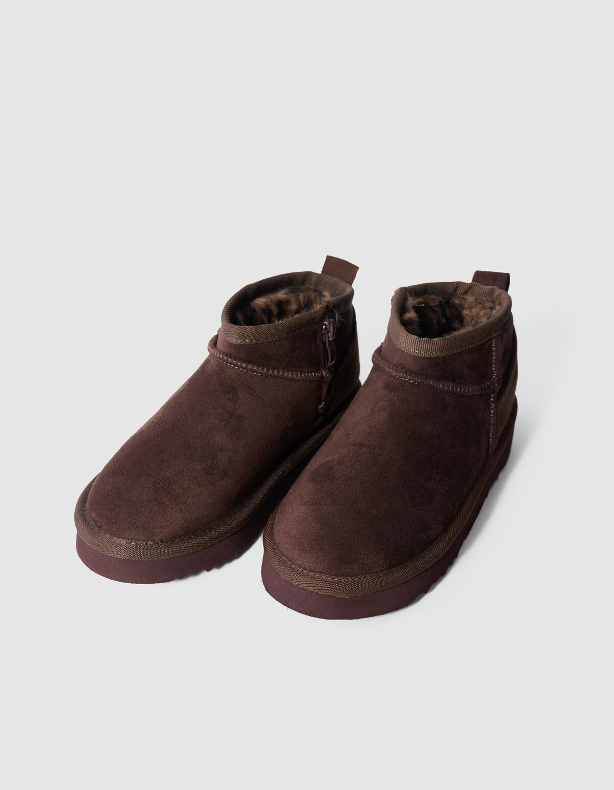 Weiche Stiefeletten dunkelbraun SHOEBY SHOES