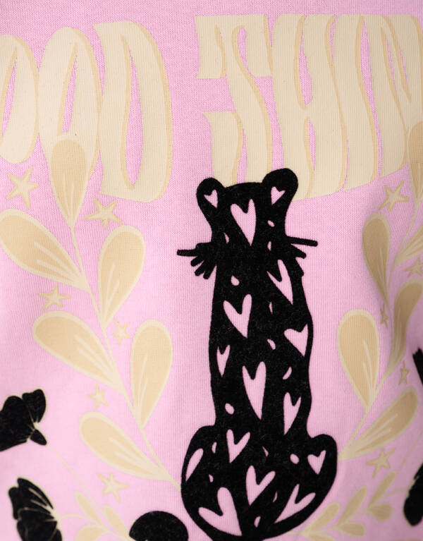 Good Things Artwork Sweater Hellrosa SHOEBY GIRLS