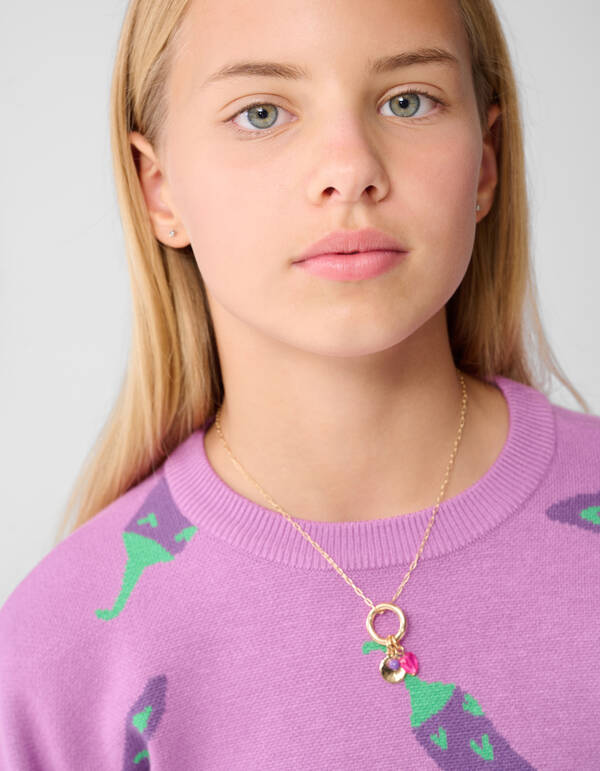 Pepper Artwork Pullover Rosa SHOEBY GIRLS